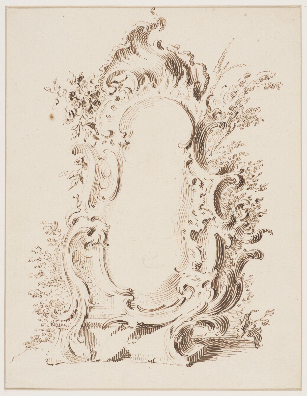 Drawing, attributed to François Boucher, 18th century
