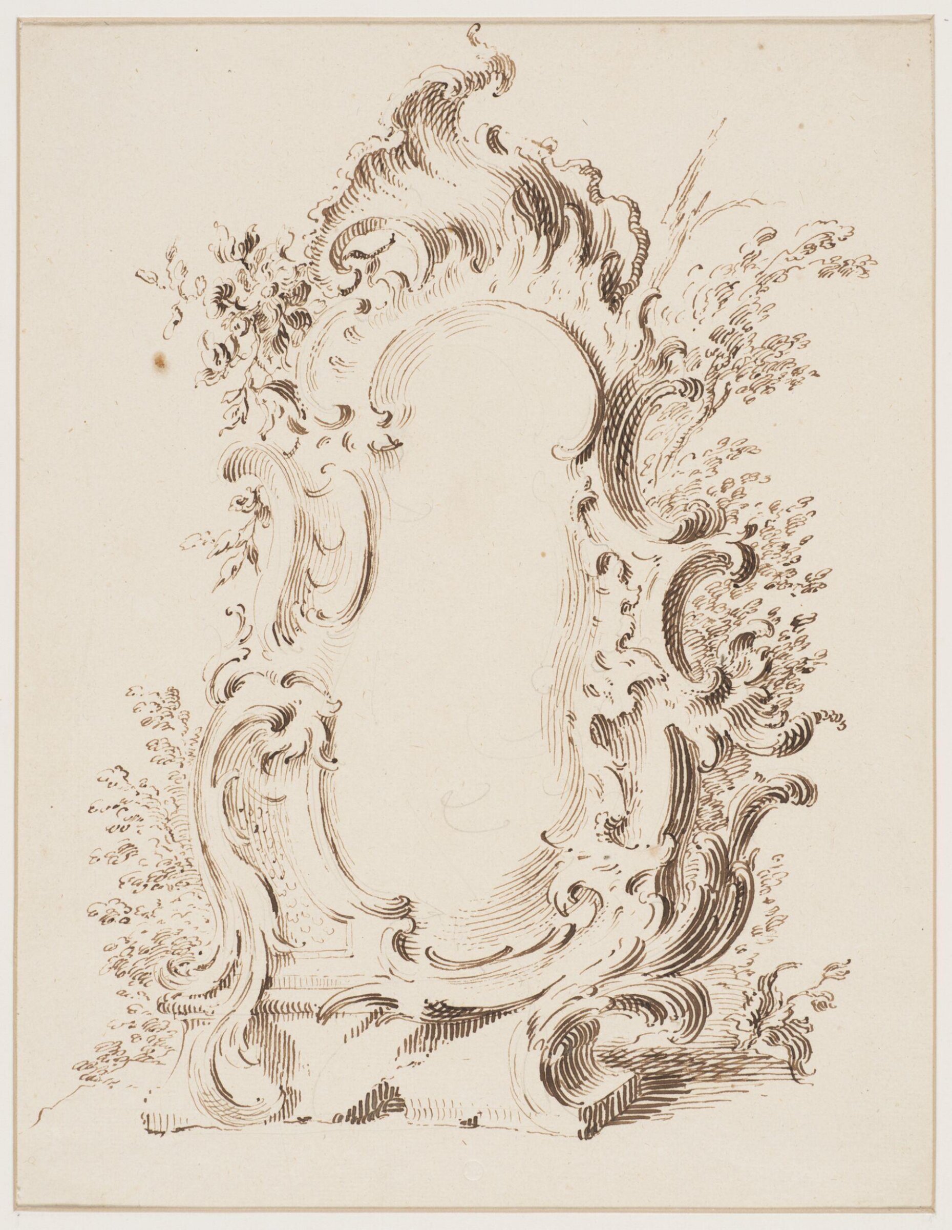 Drawing, attributed to François Boucher, 18th century