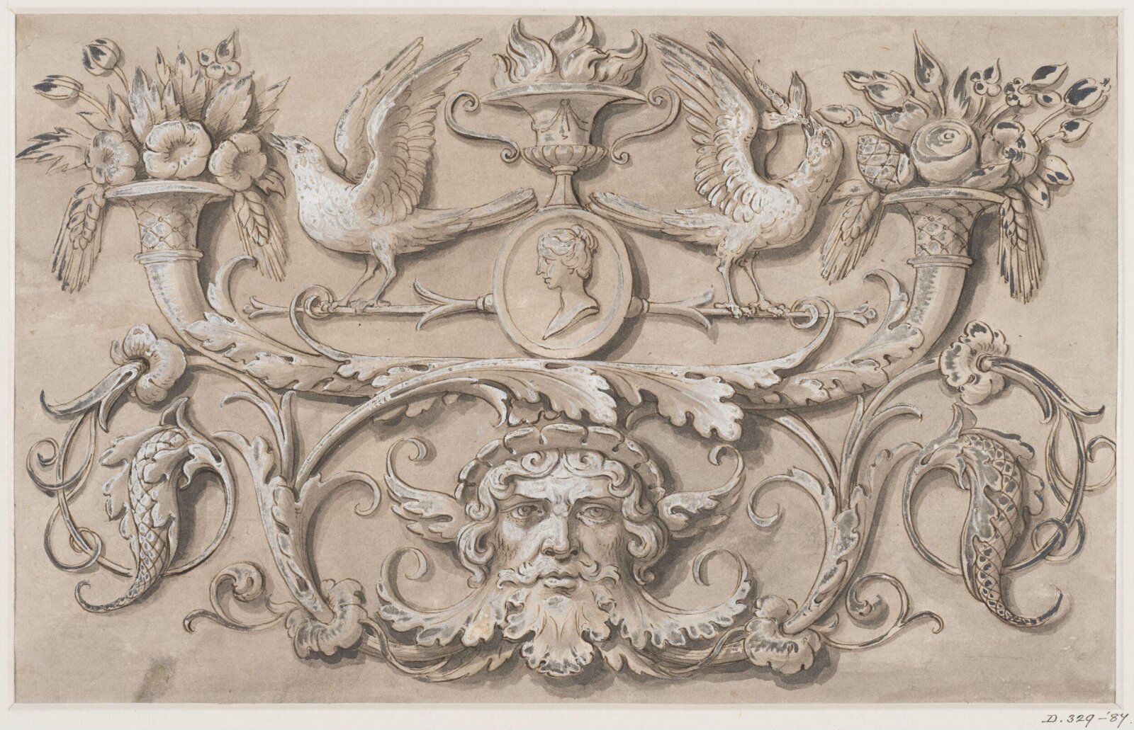 Grotesque Ornament, late 16th century