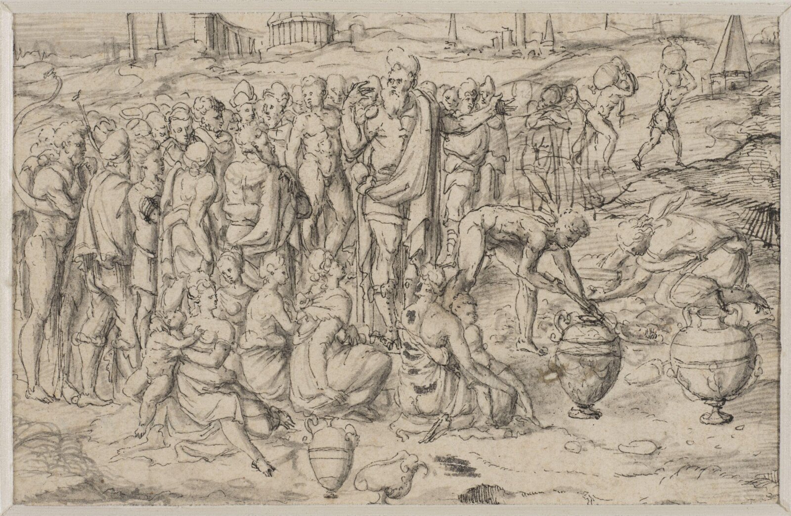 Drawing, late 16th century