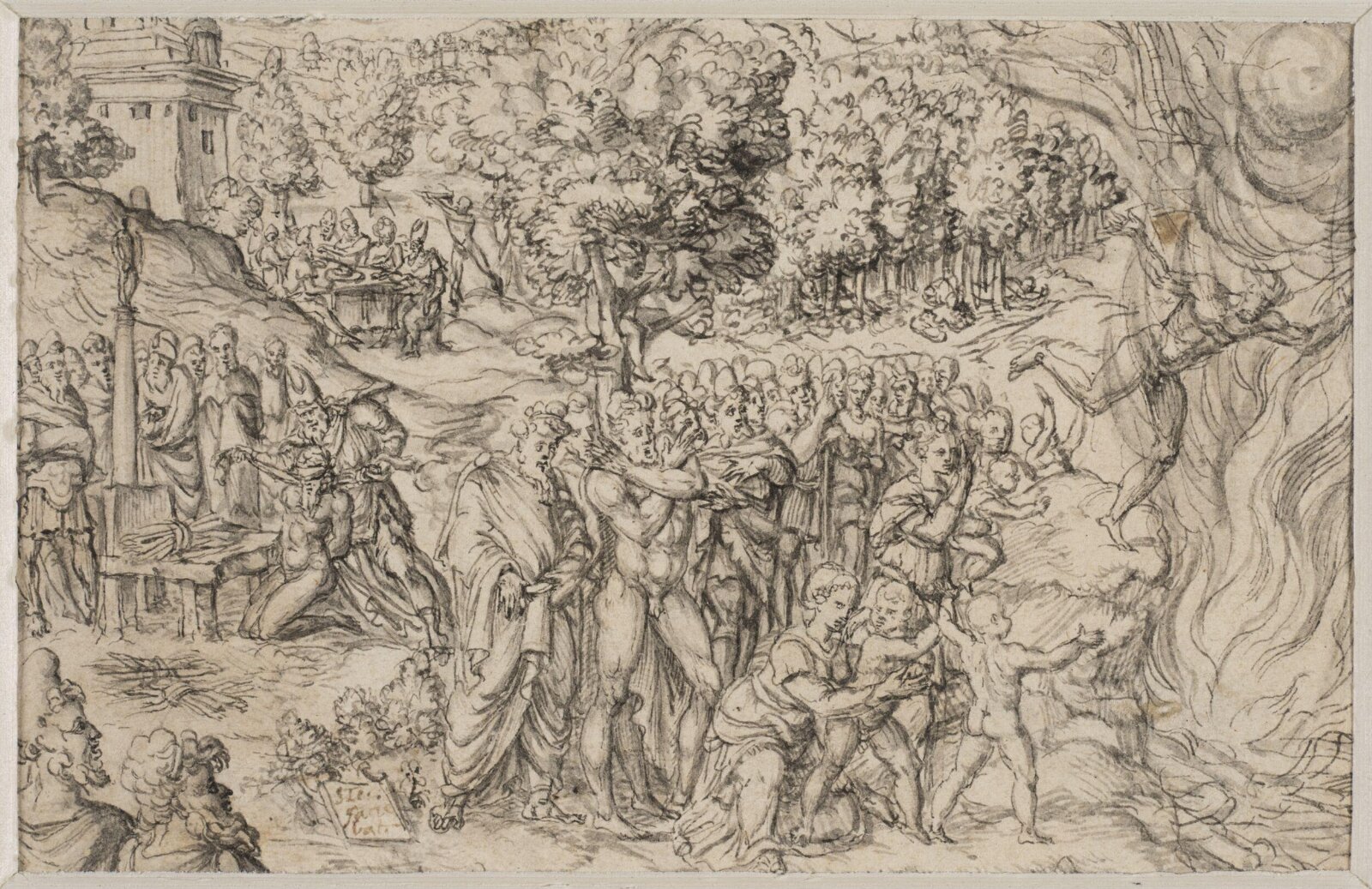 Drawing, late 16th century