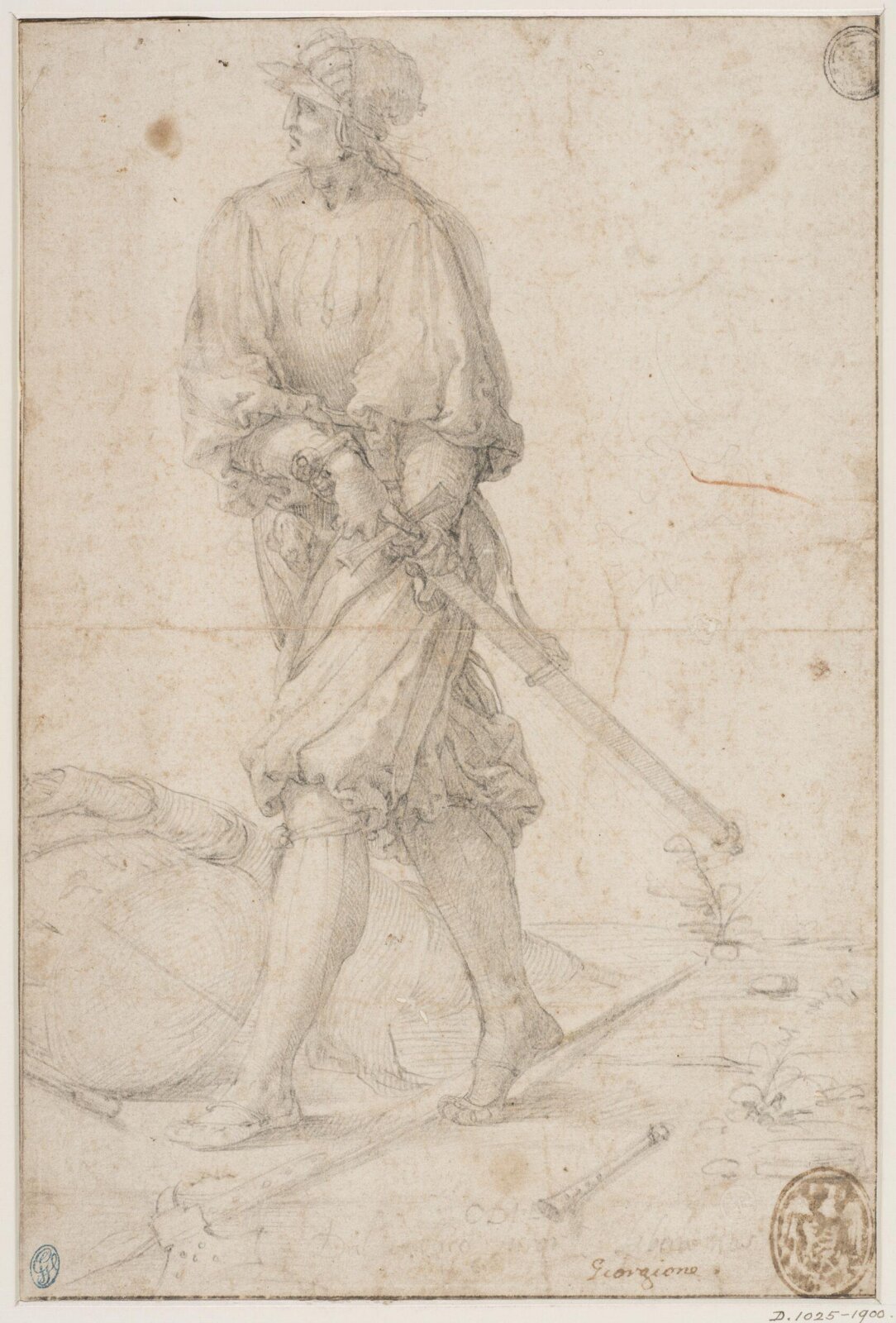 Drawing, 16th century