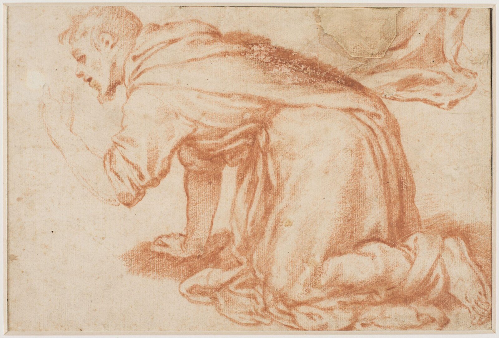 A Monk on His Hands and Knees