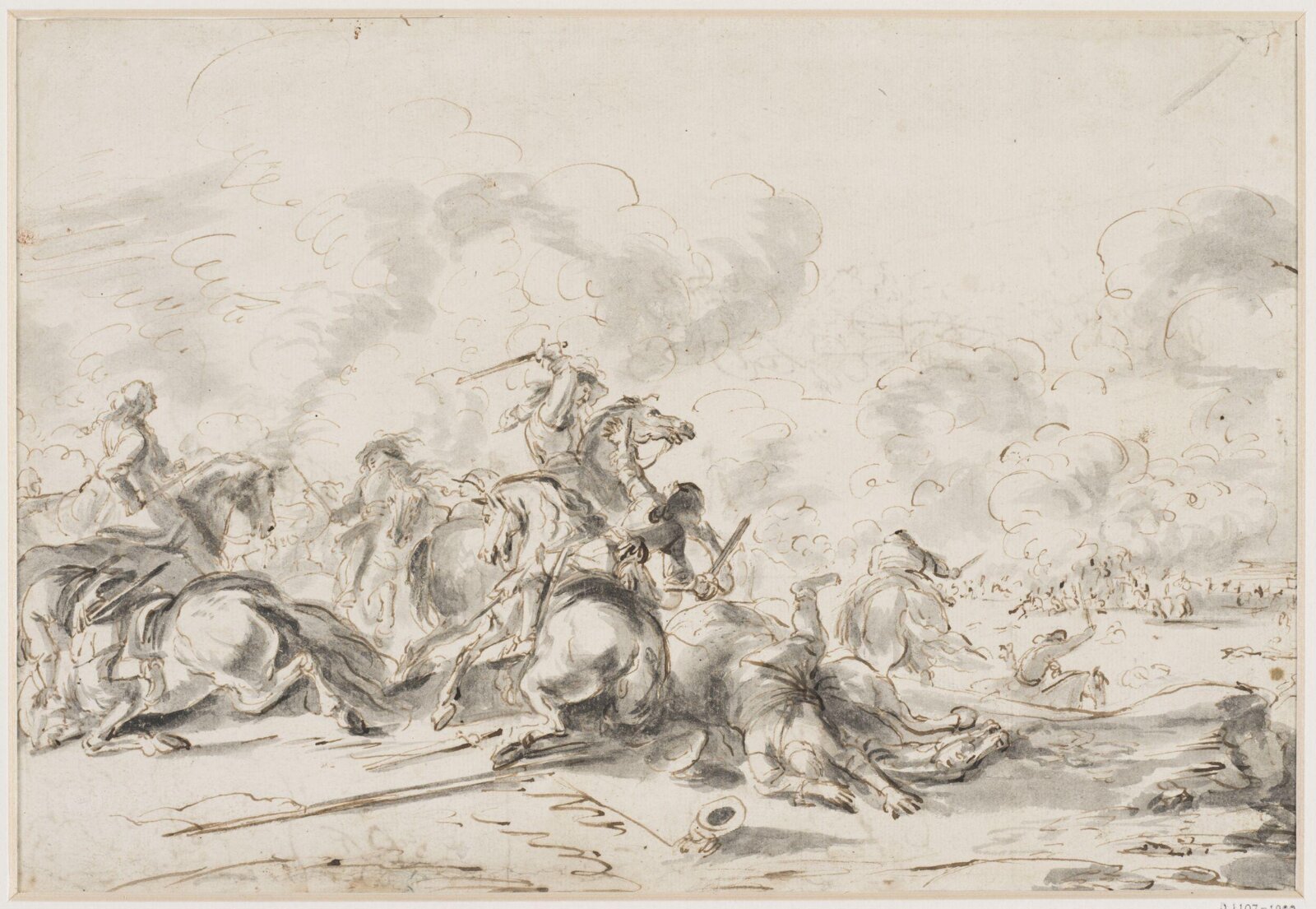 Drawing, late 17th century