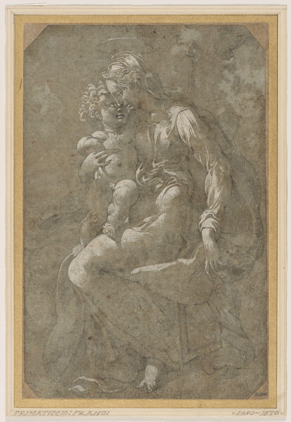 Madonna and Child, Francesco Primaticcio, 1504-1570
