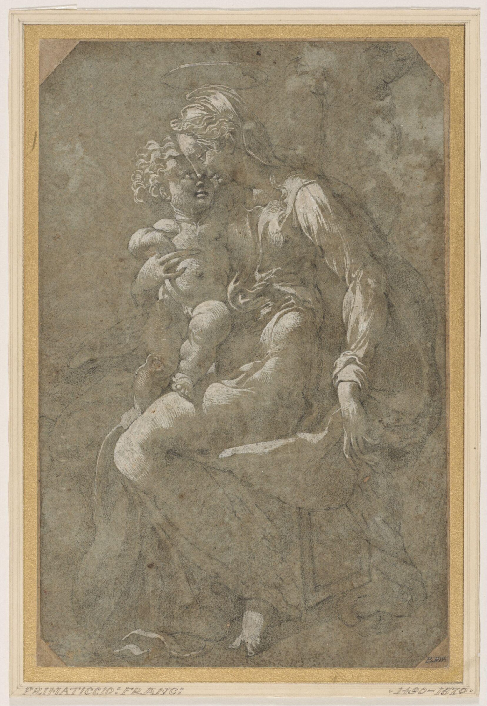 Madonna and Child, Francesco Primaticcio, 1504-1570