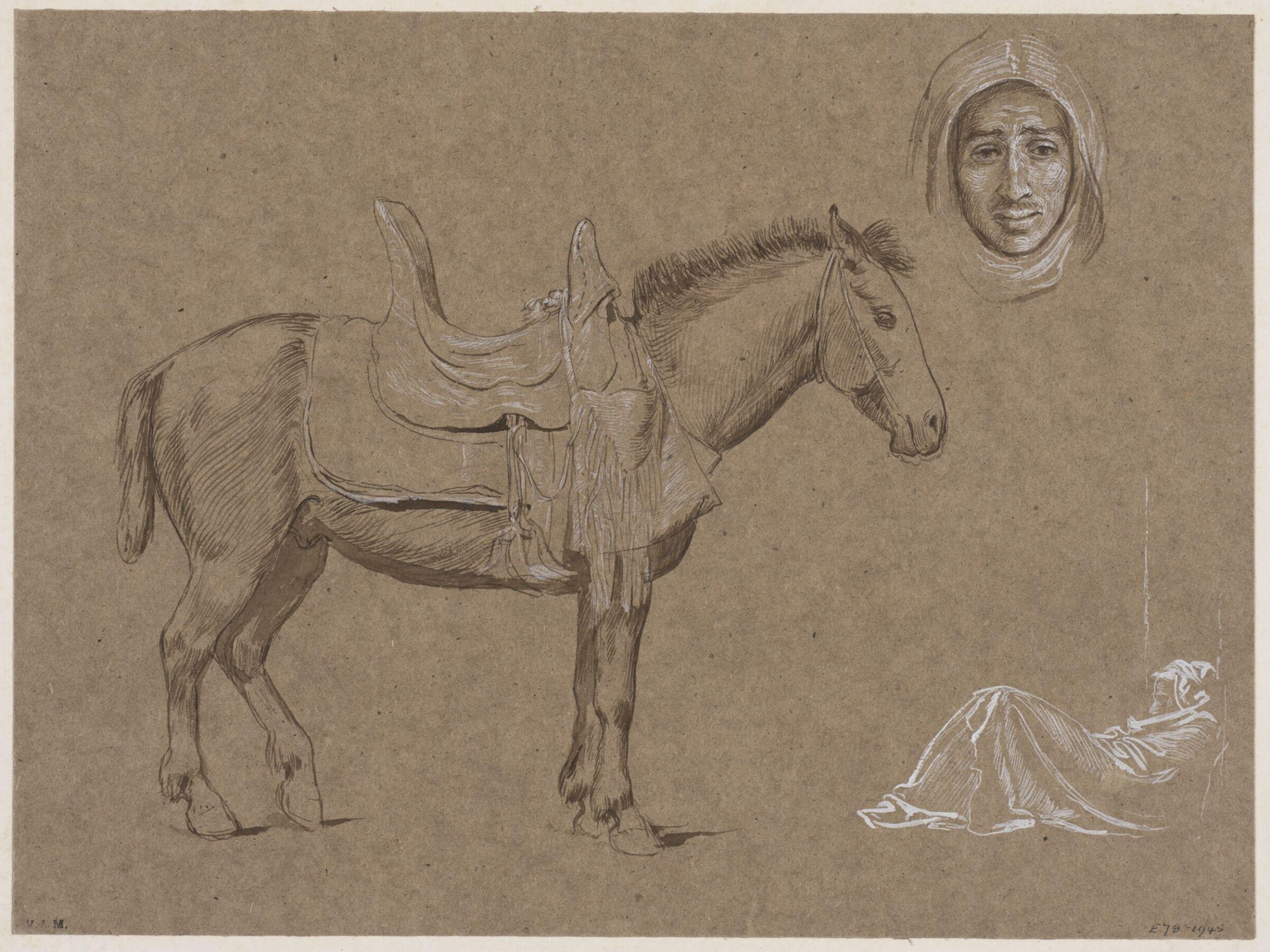 Drawing, John Evan Hodgson, c.1870s