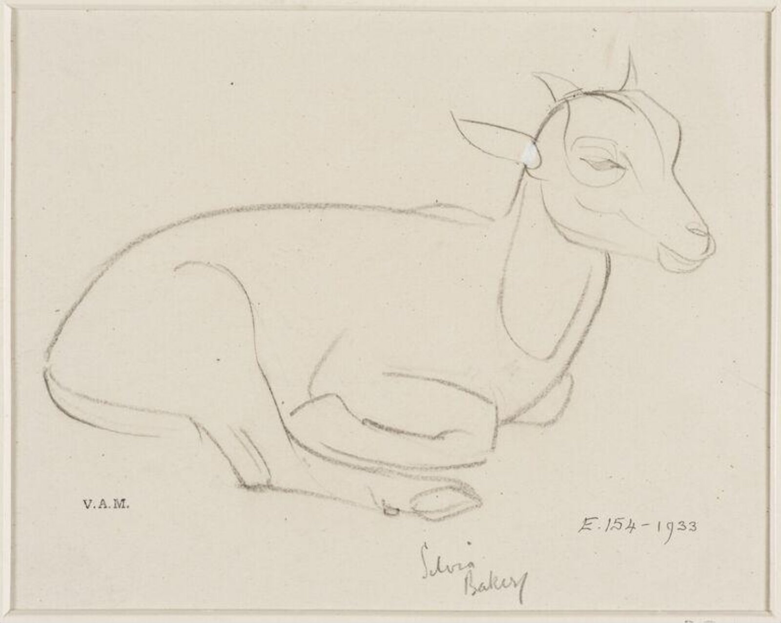 Drawing, Silvia Baker, c.1929