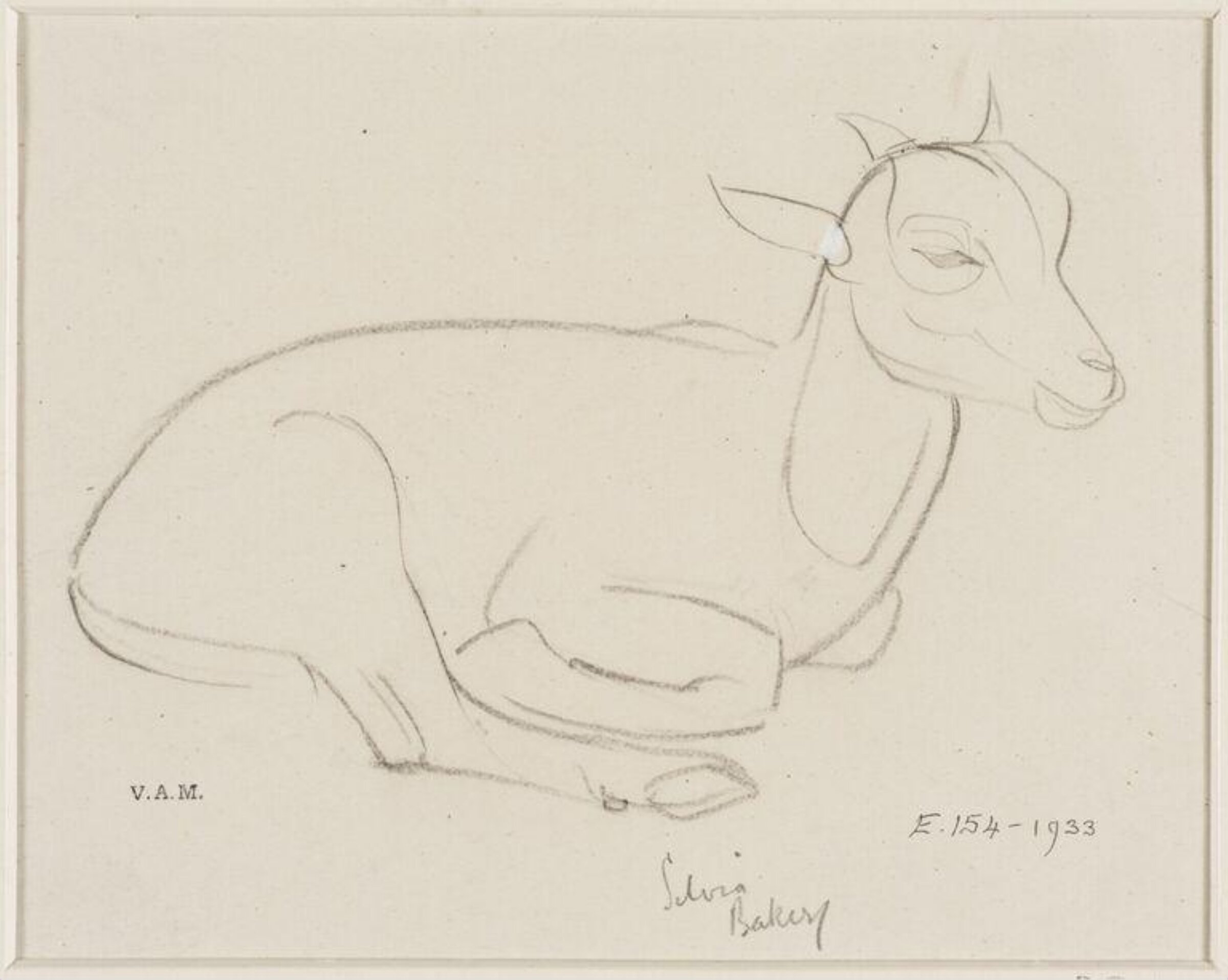 Drawing, Silvia Baker, c.1929