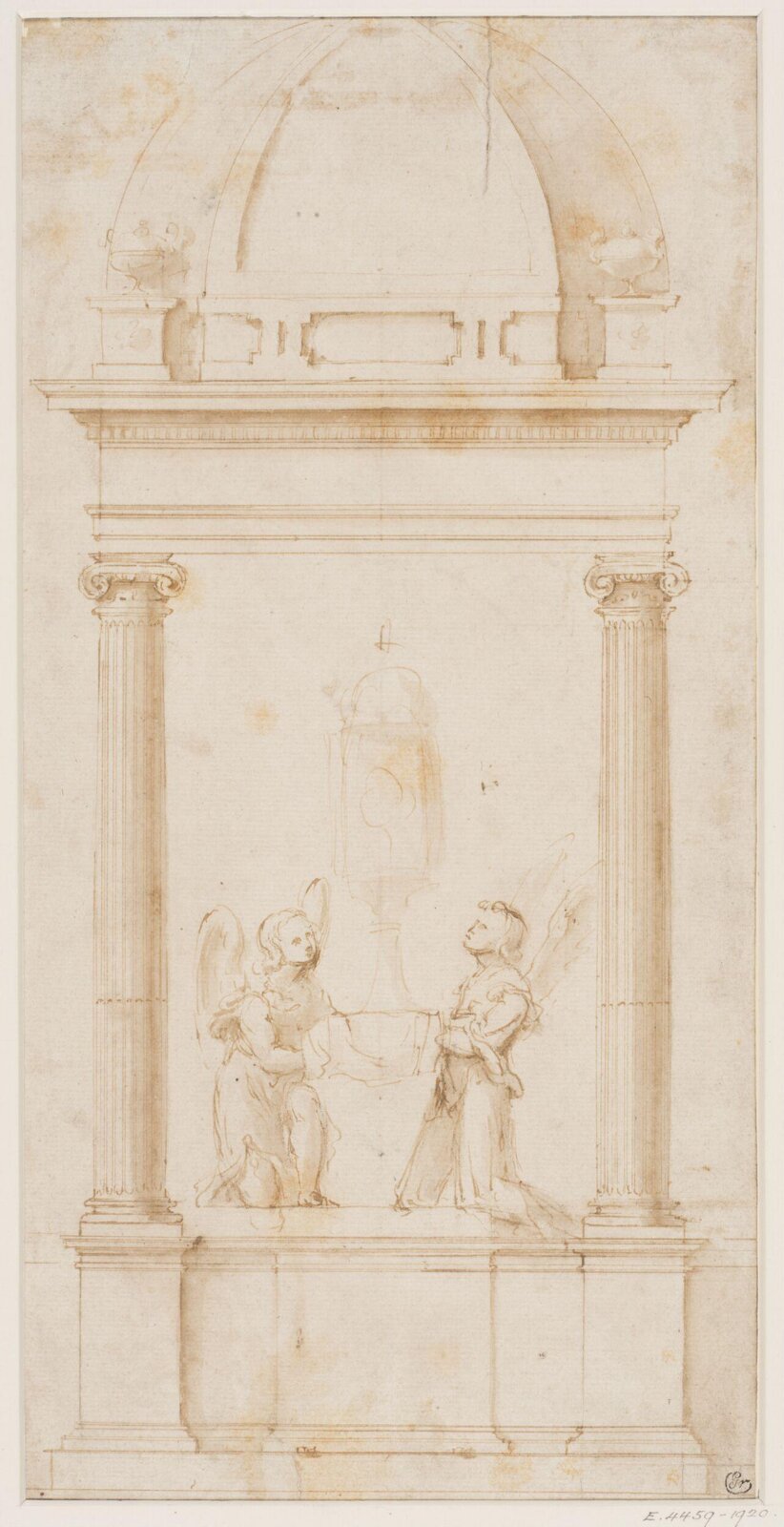 Design for a tablernacle, mid 16th century