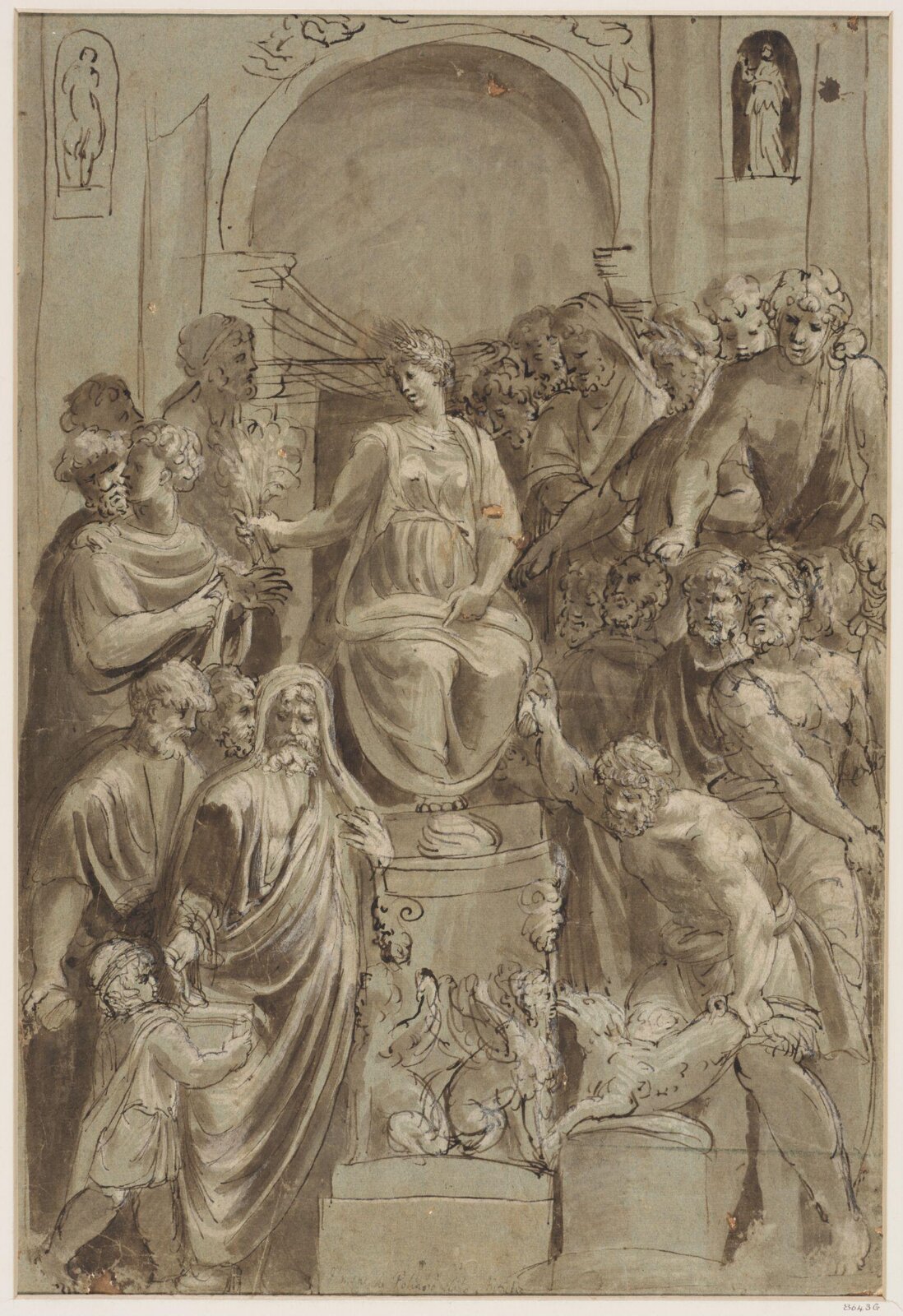 A Sacrifice to Ceres, Pirro Ligorio, 1534-1569