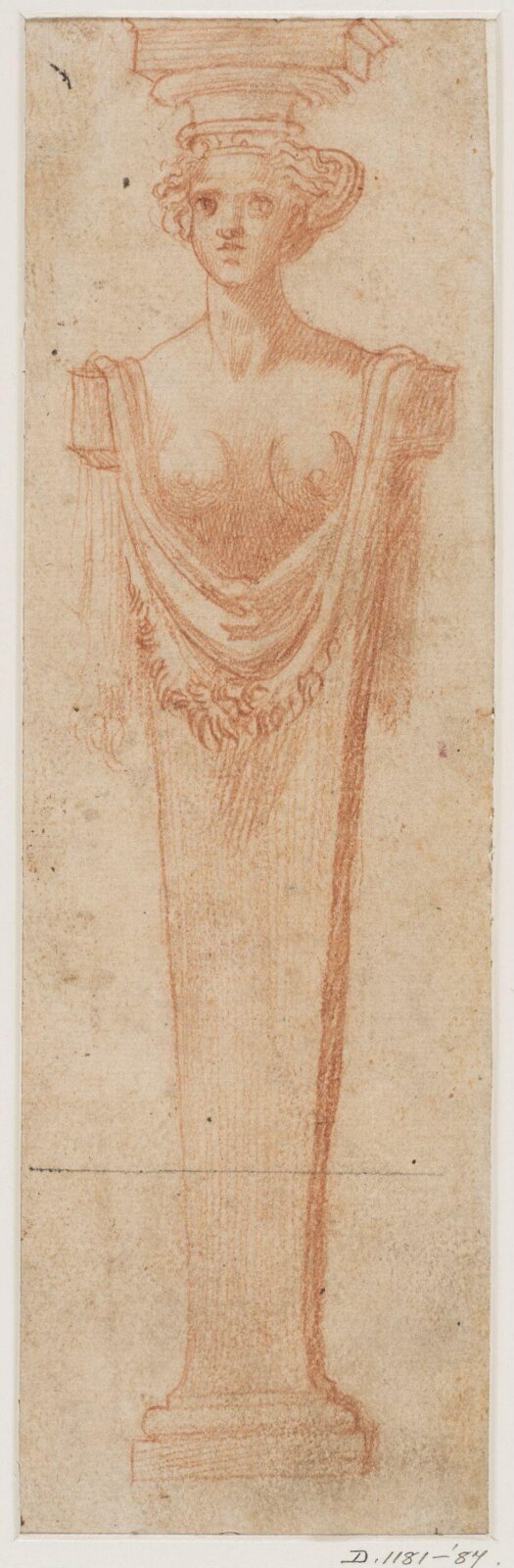 A caryatid, late 16th century