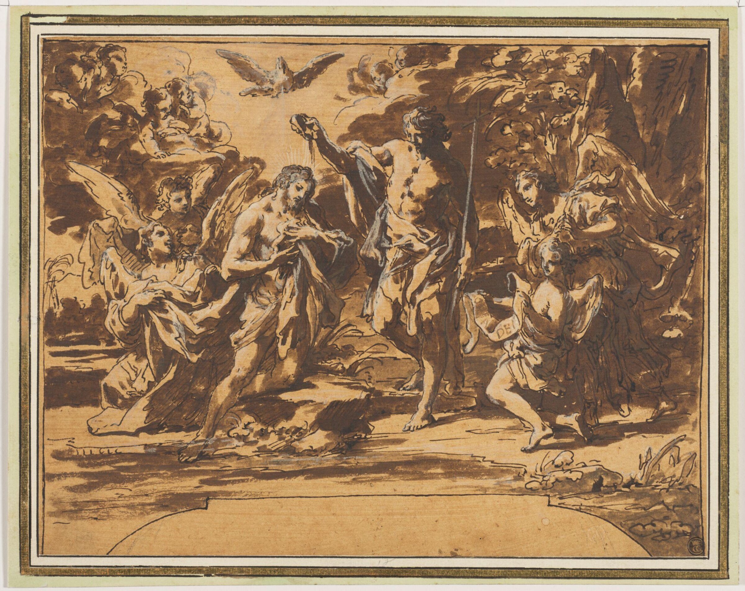 The Baptism of Christ, Conca, ca. 1700-64