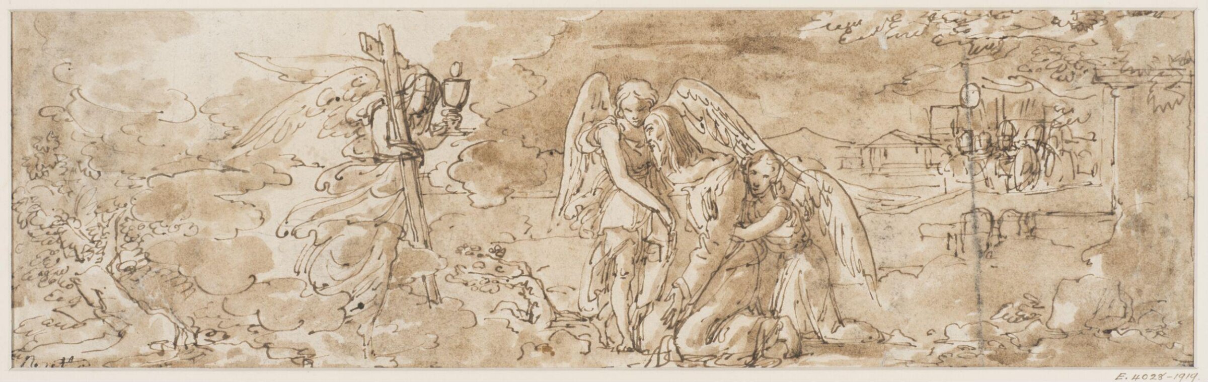 Christ in the Garden, Carlo Alberto Baratta