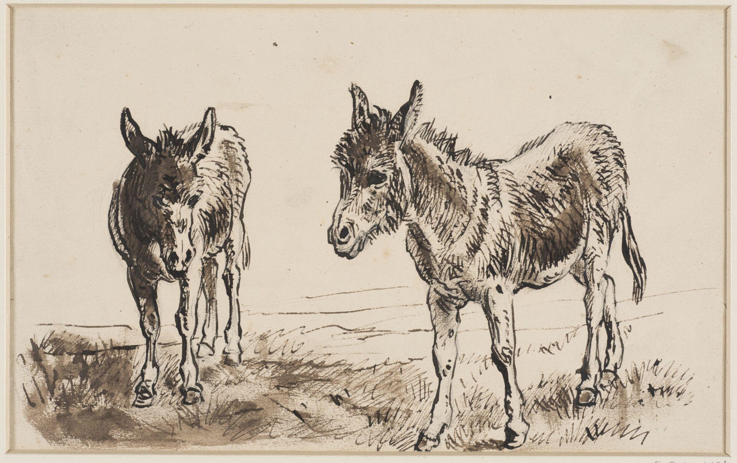 Drawing, Henry William Banks Davis, c.1892