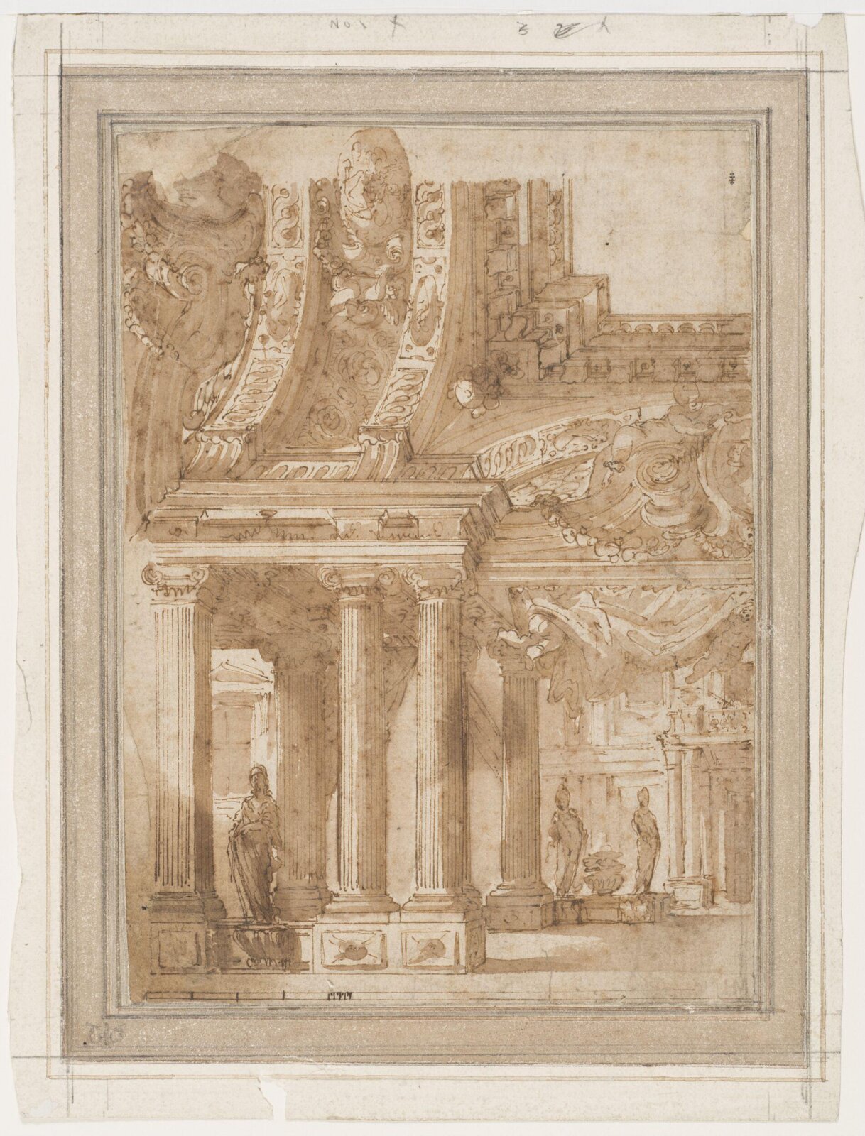 Drawing, Giovanni Lorenzo Bernini, 1598-1680