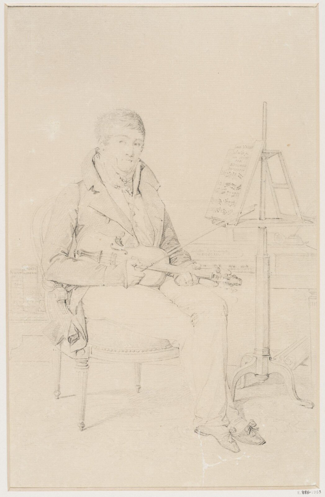 Drawing, Louis Lafitte, 1813