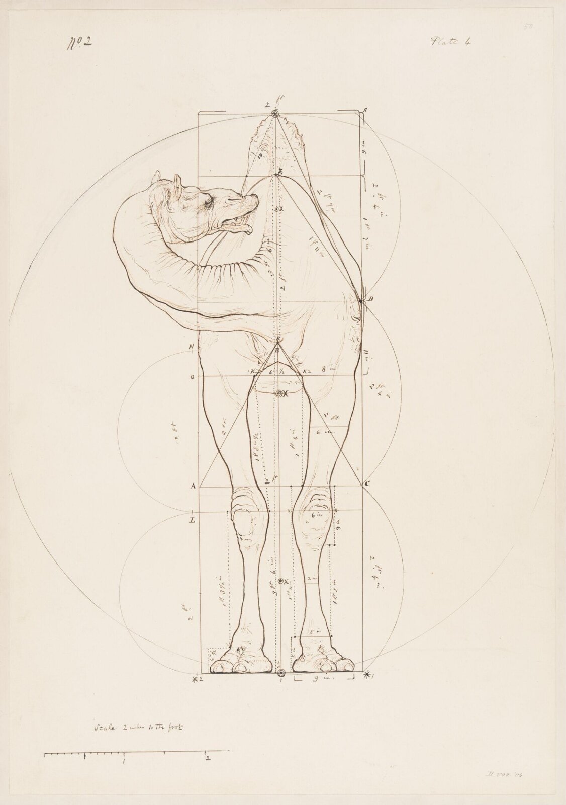 Drawing, Elijah Walton, 1865