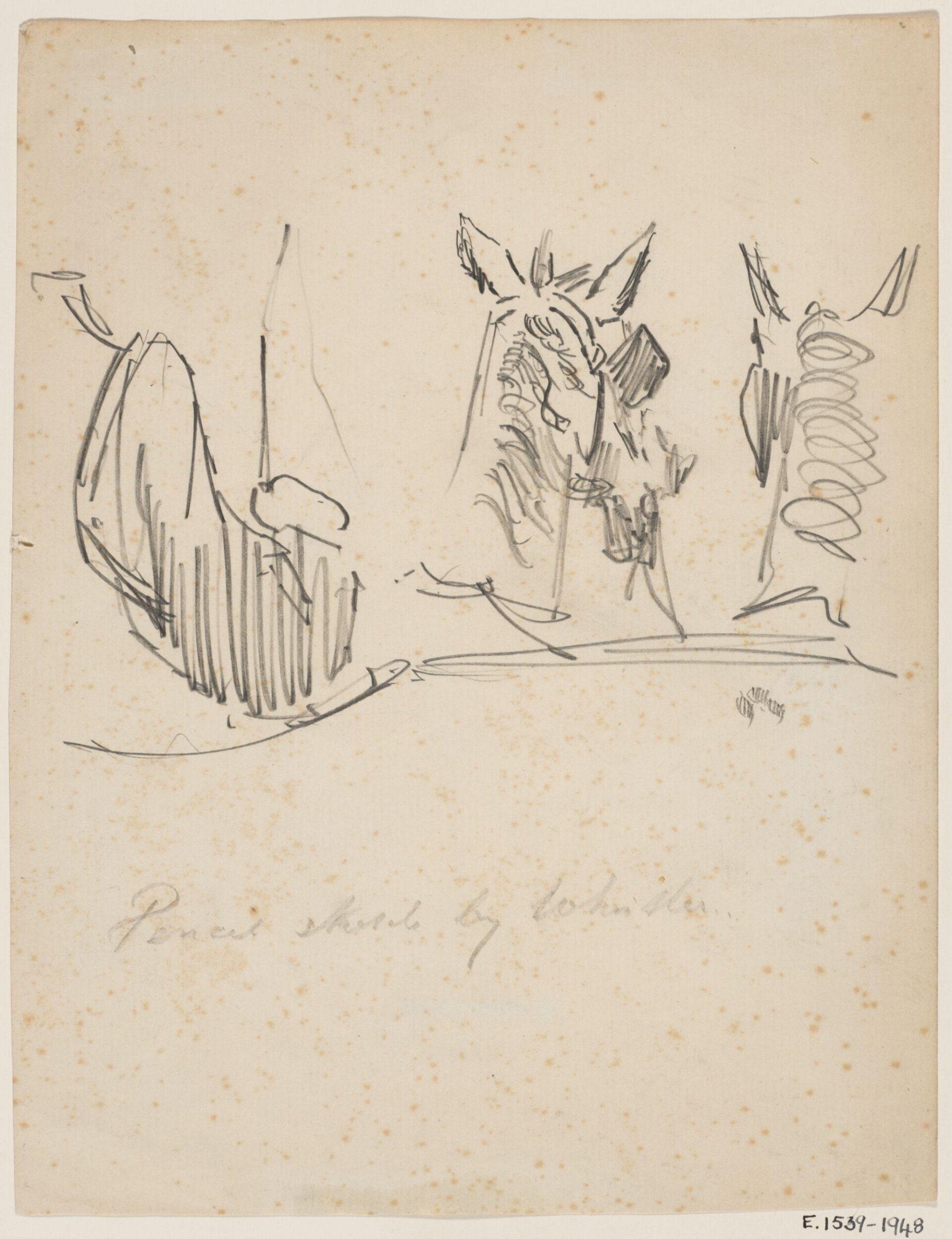 Drawing, Whistler, circa 1860-1903