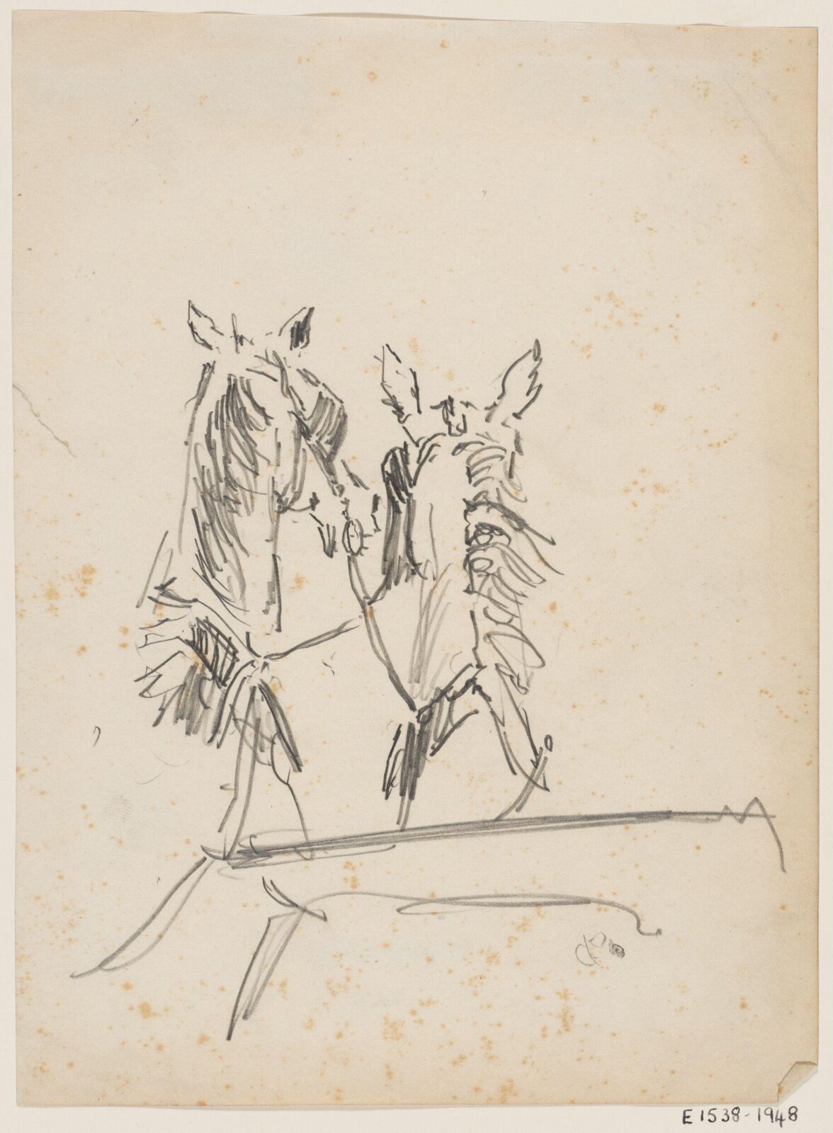 Drawing, Whistler, circa 1860-1903