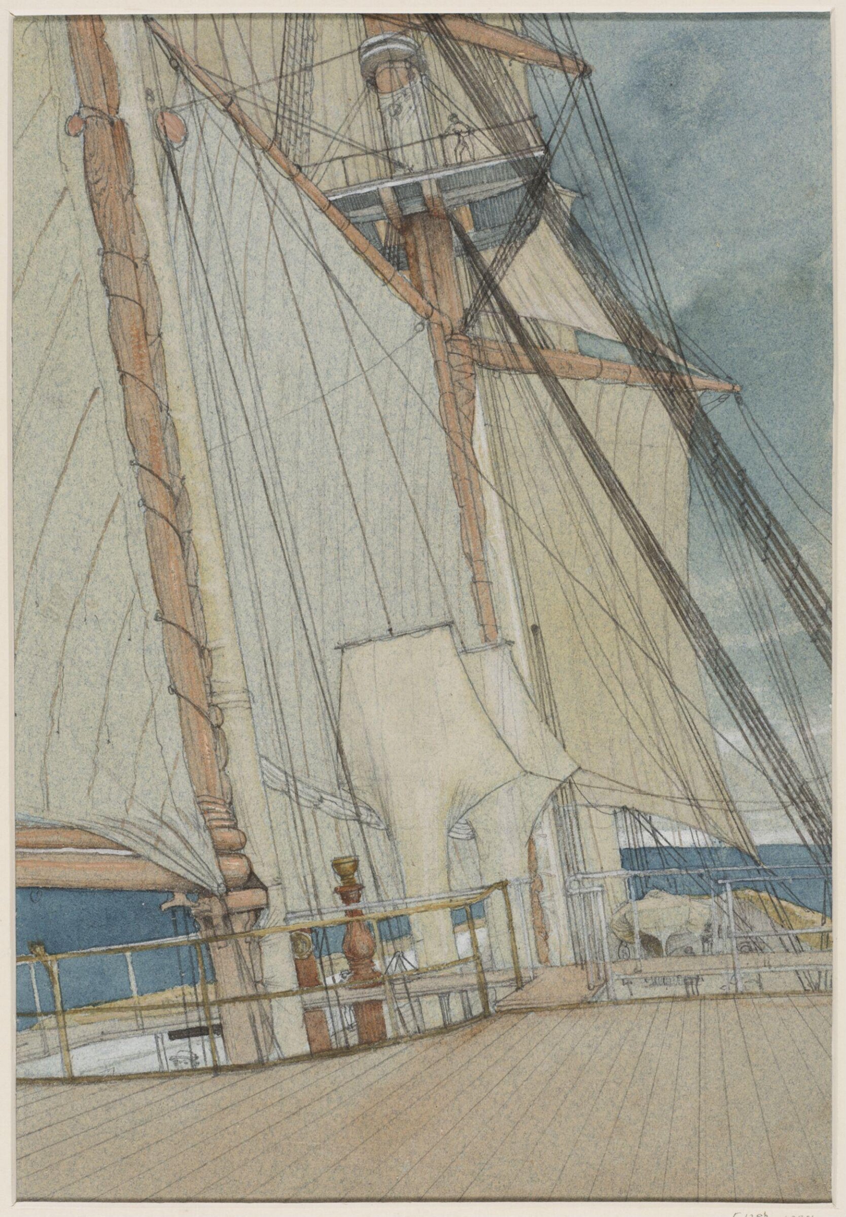H.M.S. Glasgow, Dec. 1, 1871, Henry George Alexander Holiday, 1 December 1871