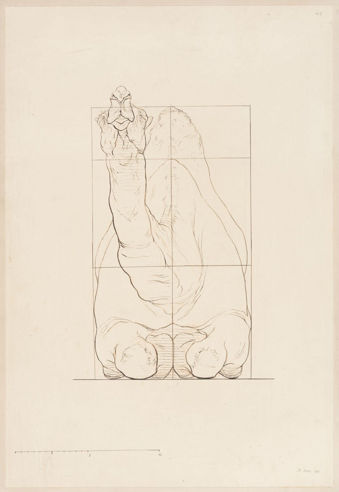 Drawing, Elijah Walton, 1865