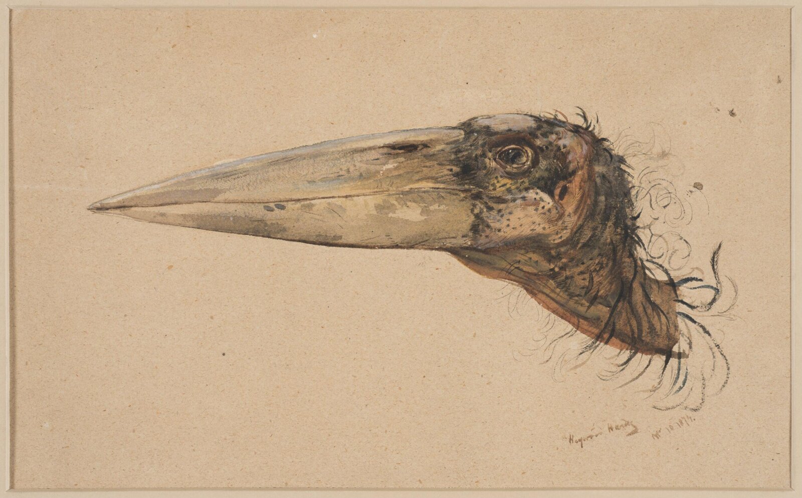 Drawing, Heywood Hardy, 10/11/1874
