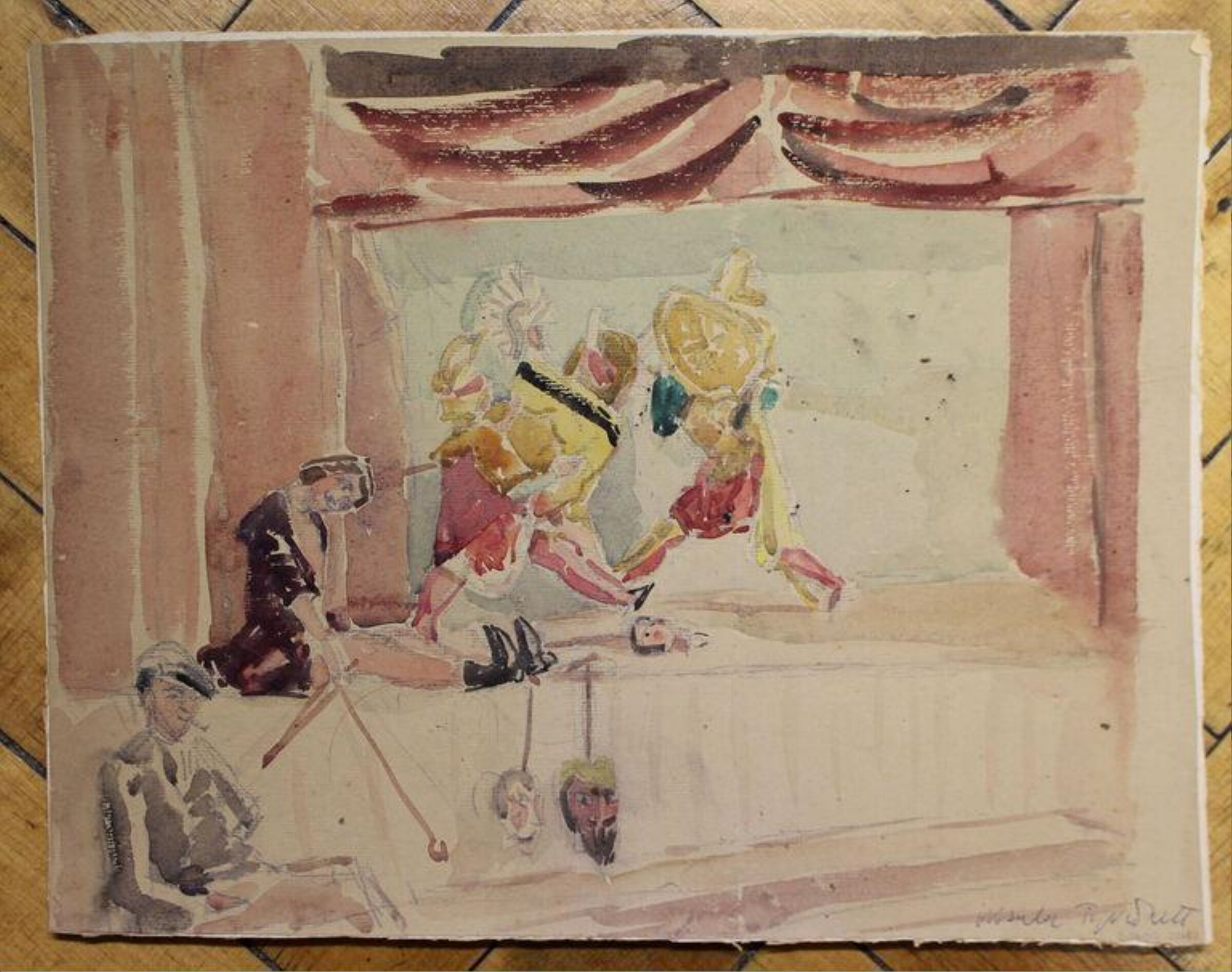 Painting, Ursula Tyrwhitt, early to mid 20th century