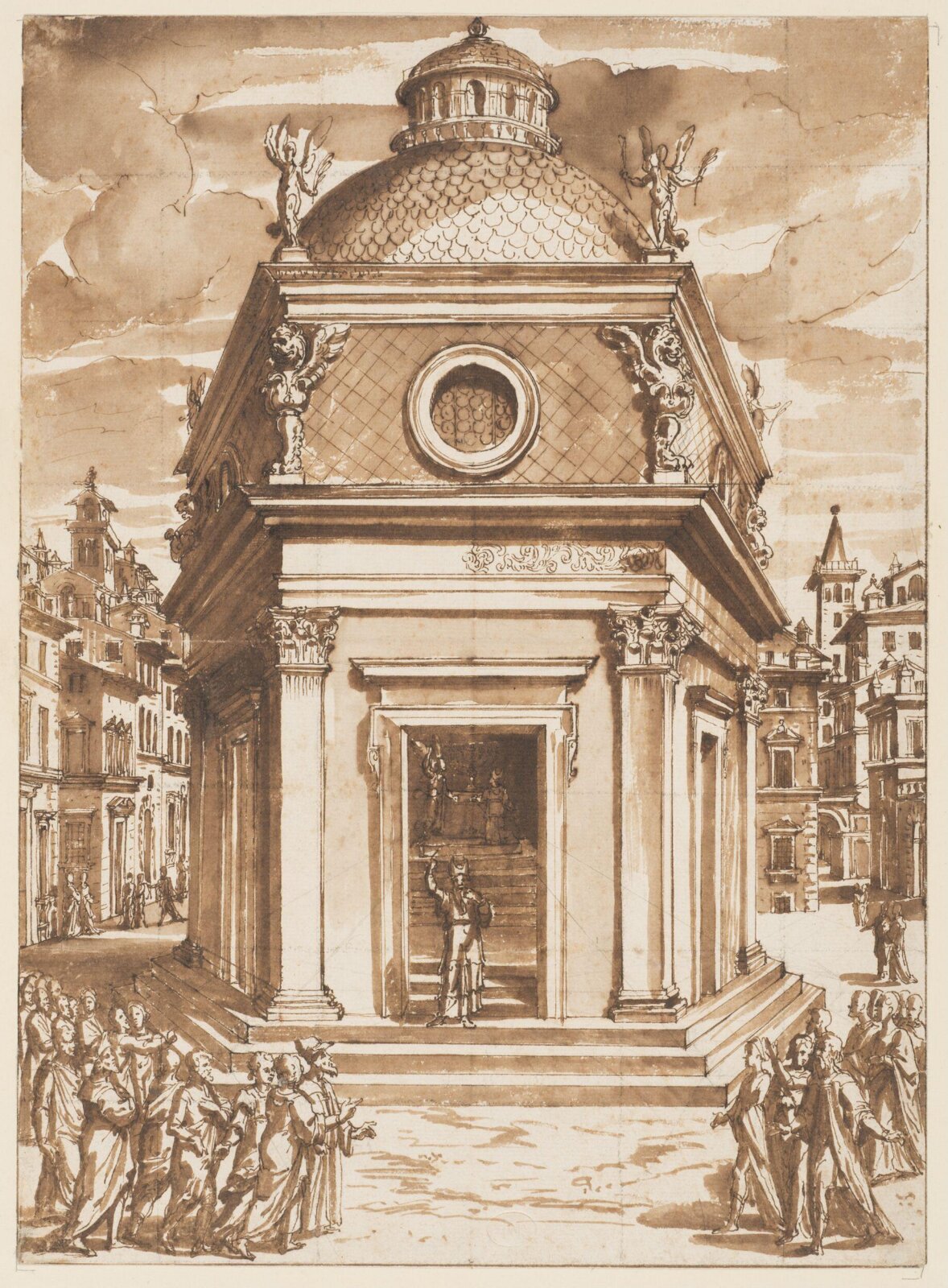 The Annunciation to Zacharias, Peter Candid
