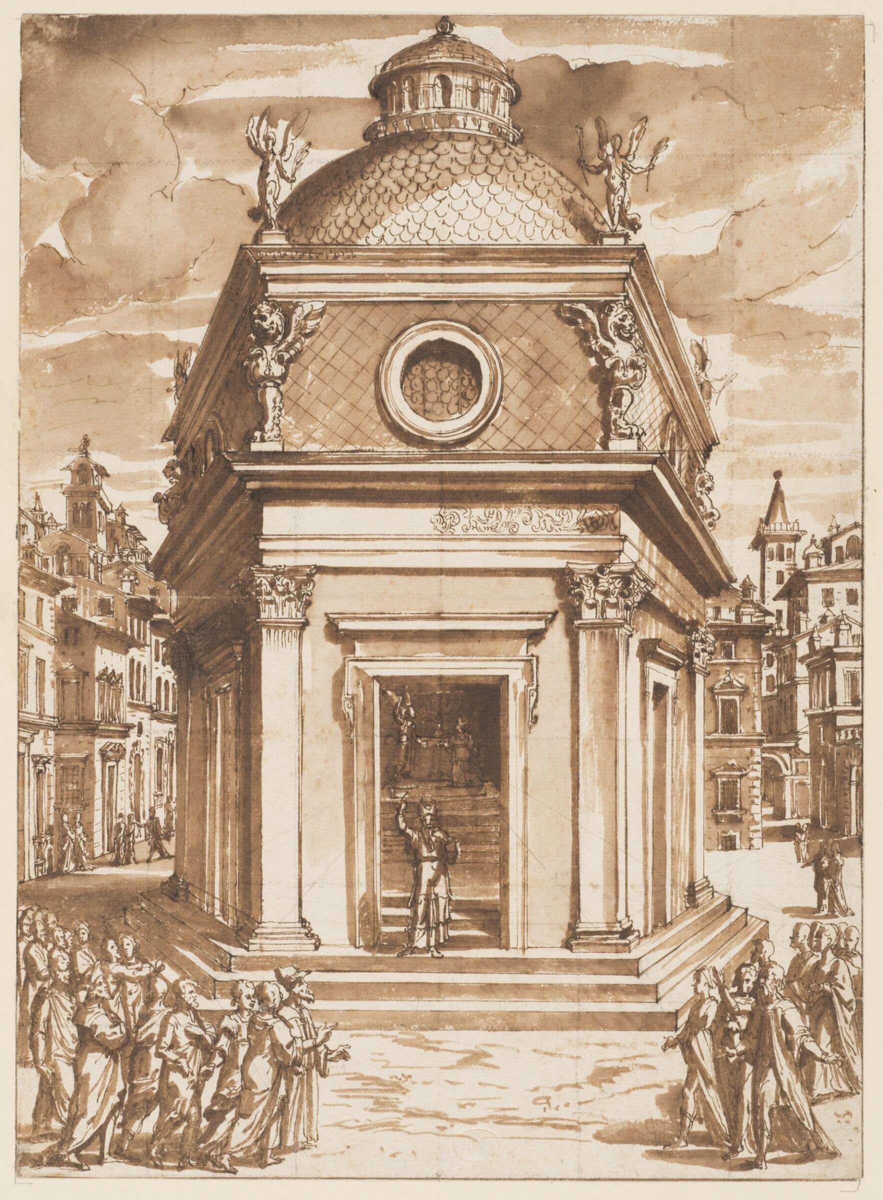 The Annunciation to Zacharias, Peter Candid