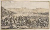 A Battle Scene with Roman Soldiers in a Landscape thumbnail 2