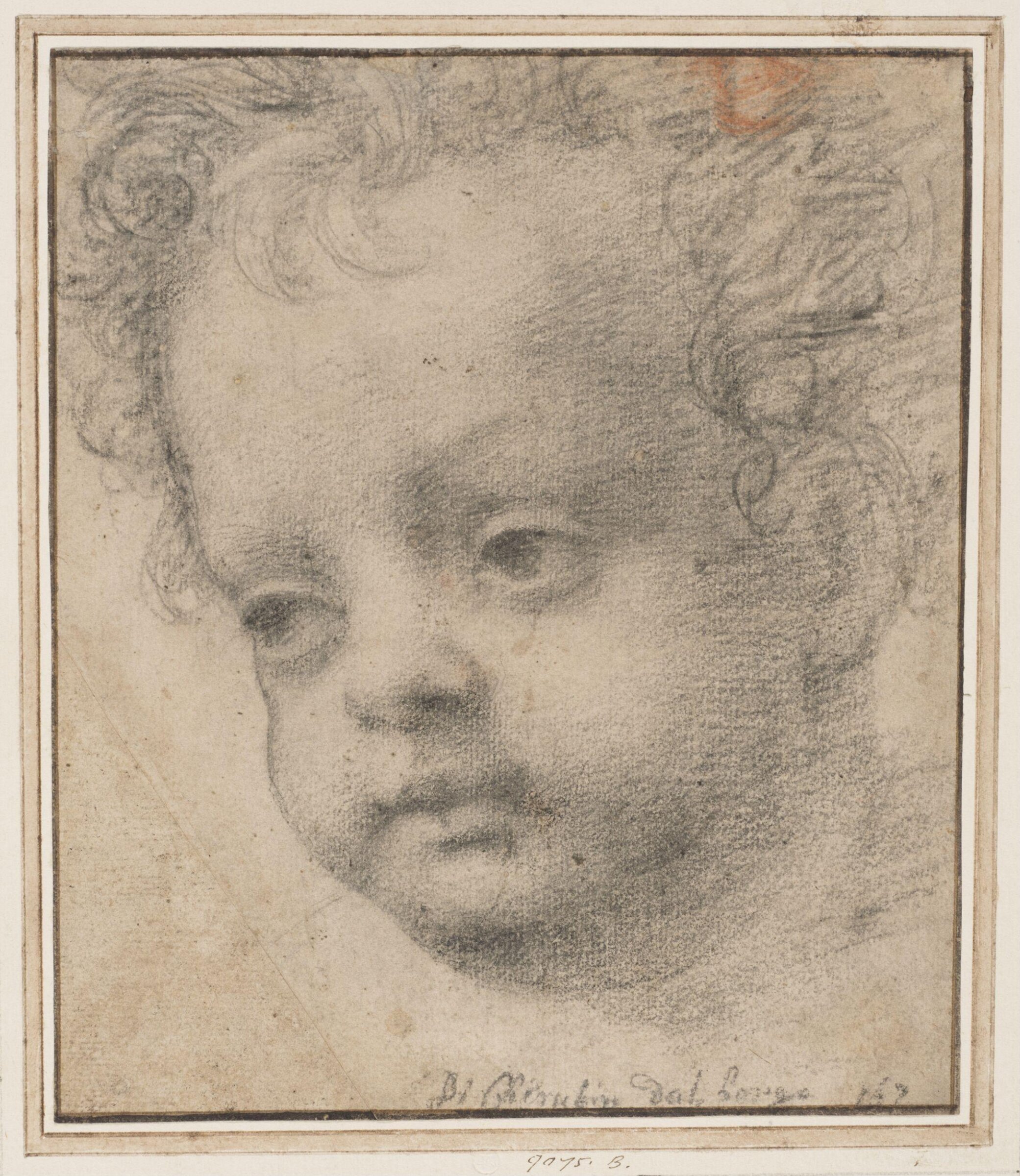 Head of a boy, Cherubino Alberti, late 16th century