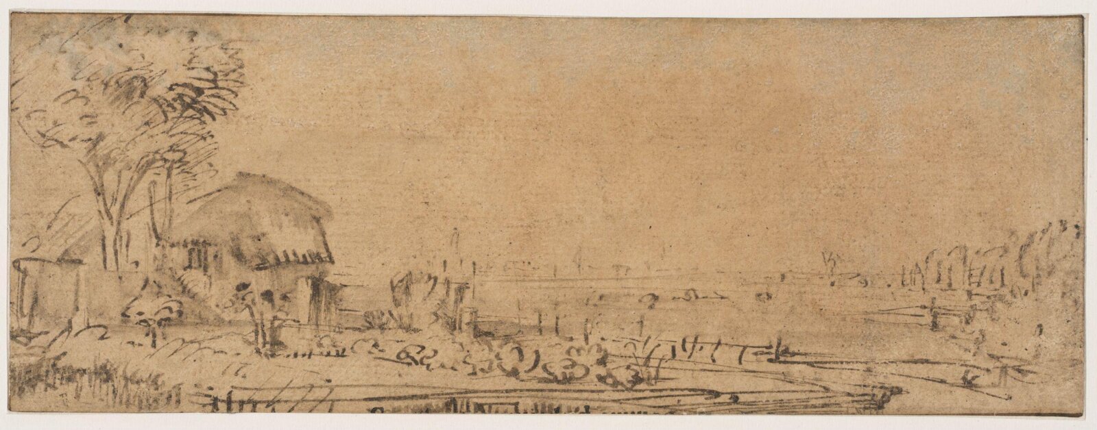 Drawing, Pieter de With, ca. 1655-1656