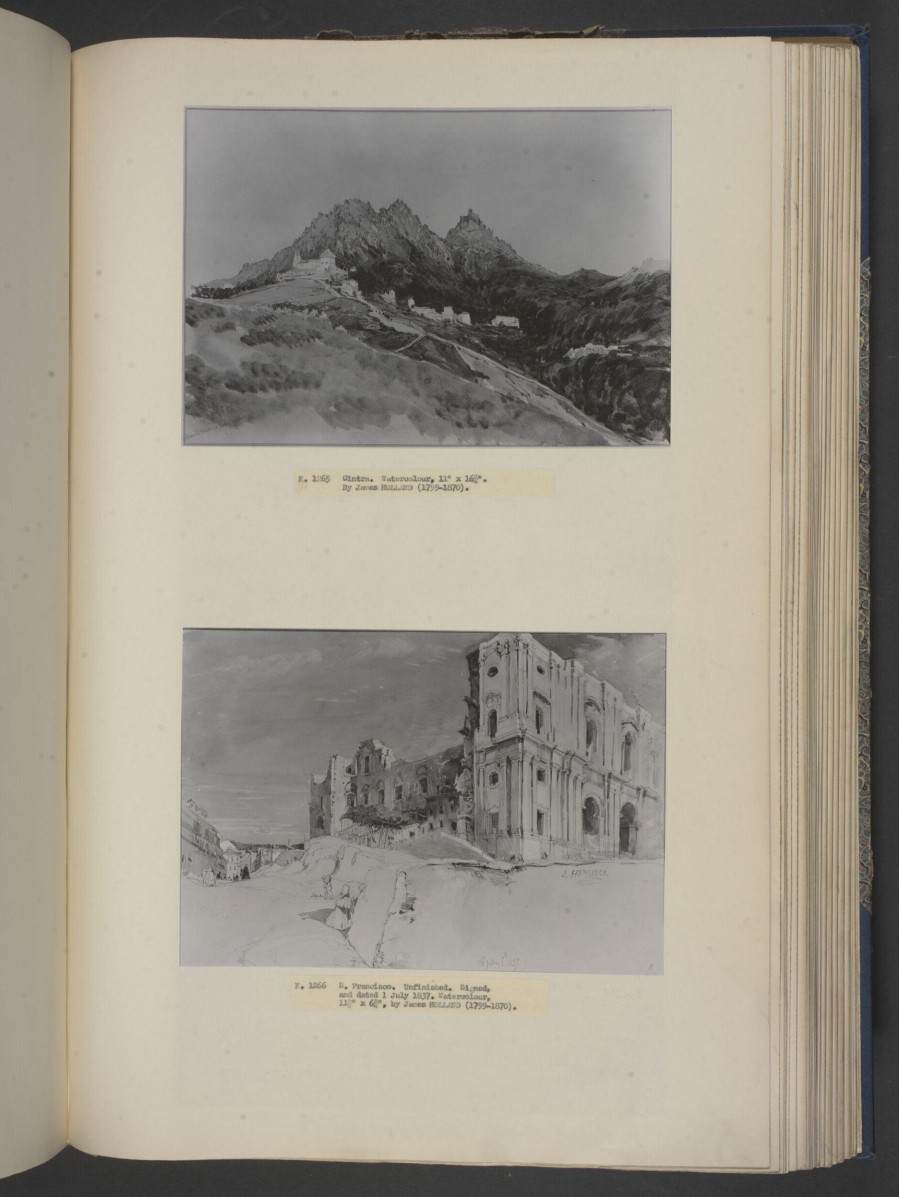 Cintra, James Holland, ca. 1837