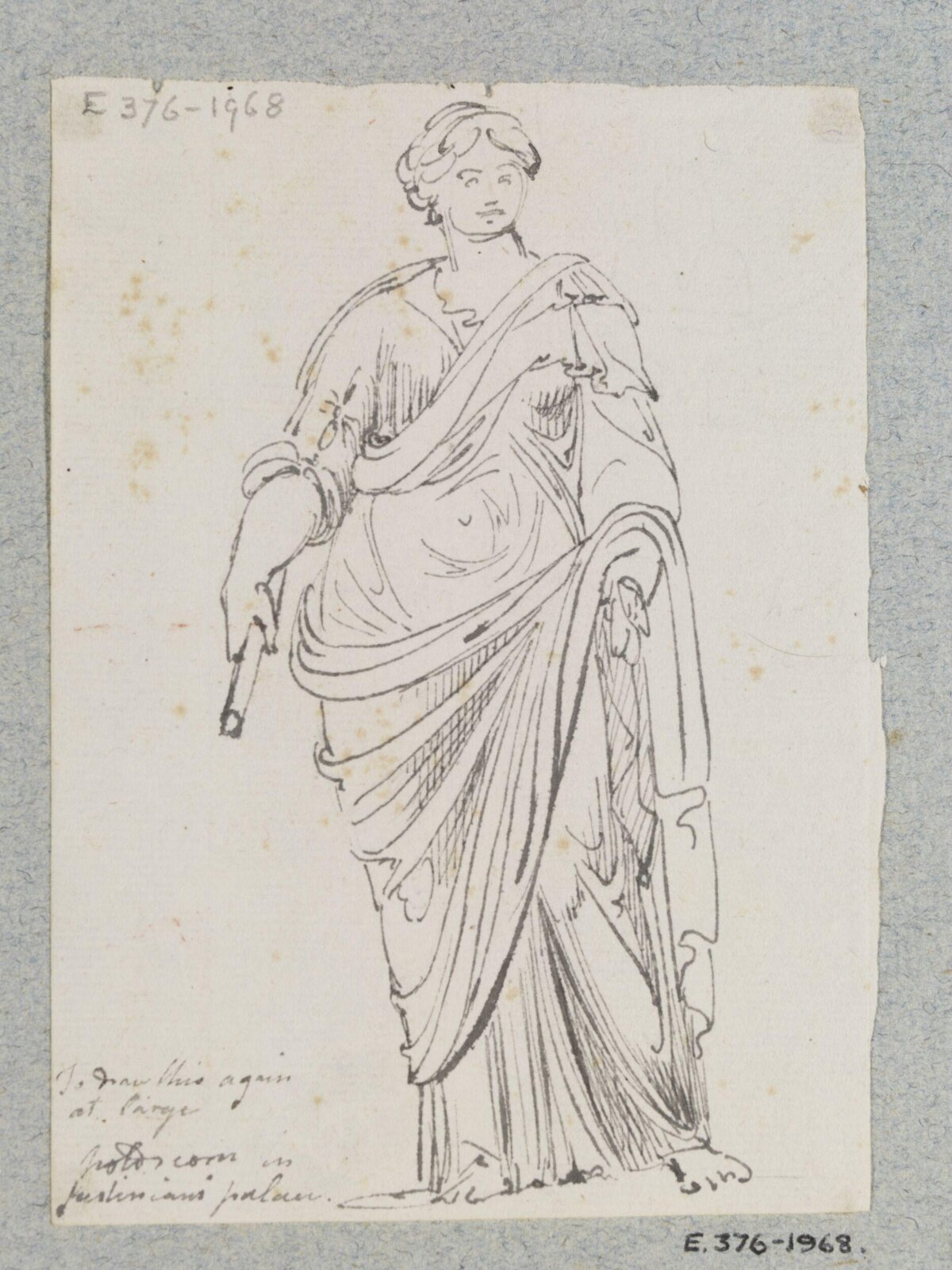 Drawing, John Deare, 1784-1790