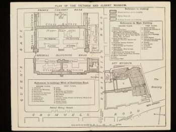 Victoria and Albert Museum : art collections in the main building