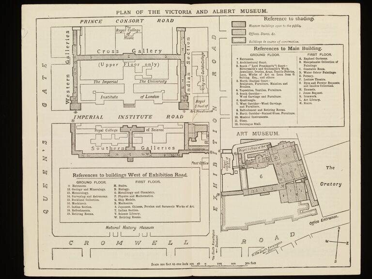 Victoria and Albert Museum : art collections in the main building