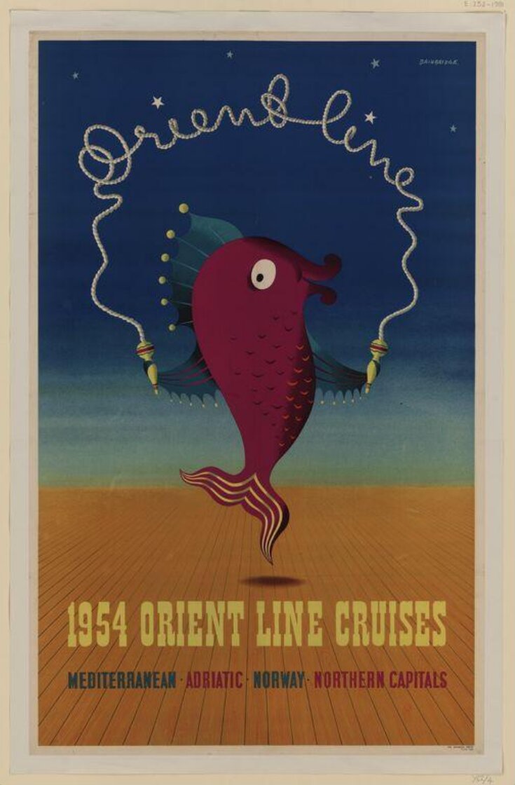 Orient Line Cruises 1954 top image