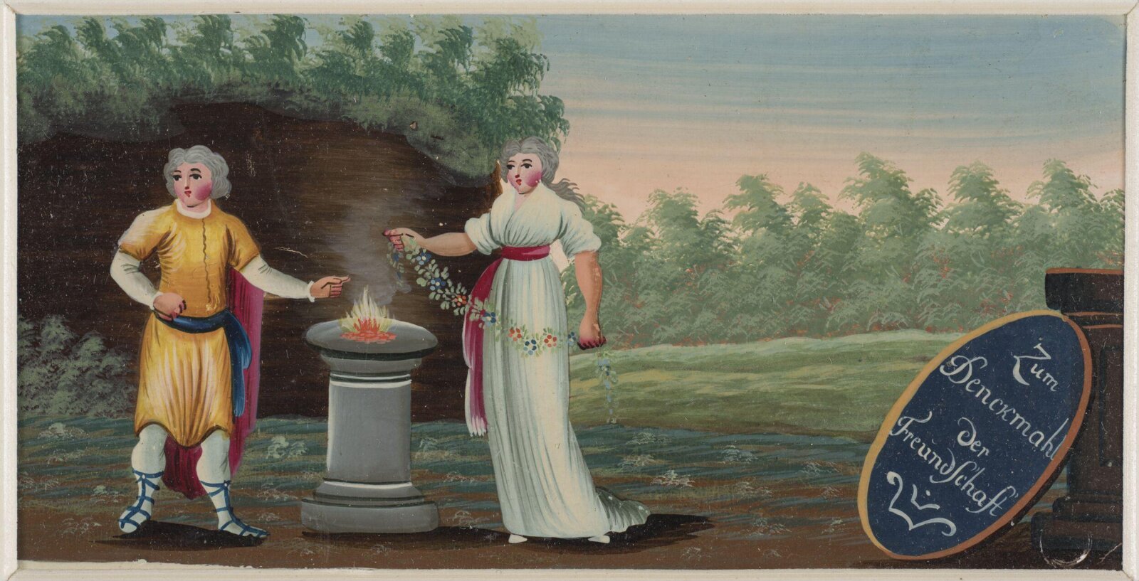 Zum Denckmahl der Freundschaft, early 19th century