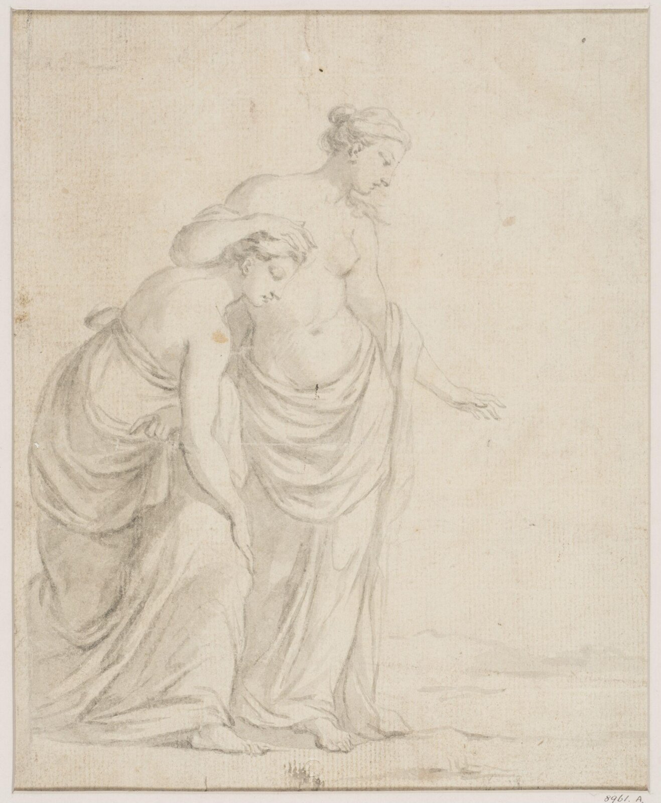 Drawing, Benjamin West, c. 1758-1820