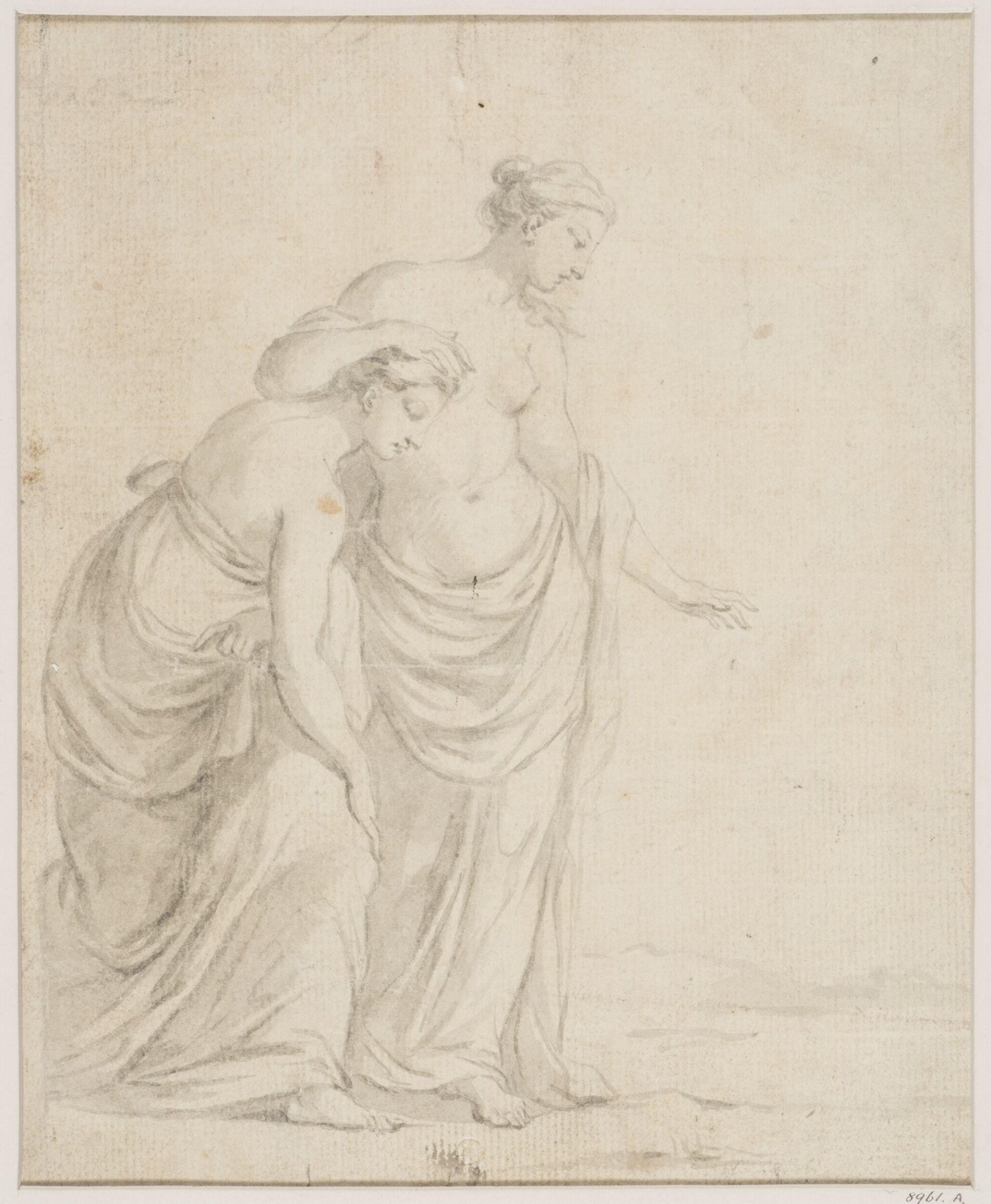 Drawing, Benjamin West, c. 1758-1820