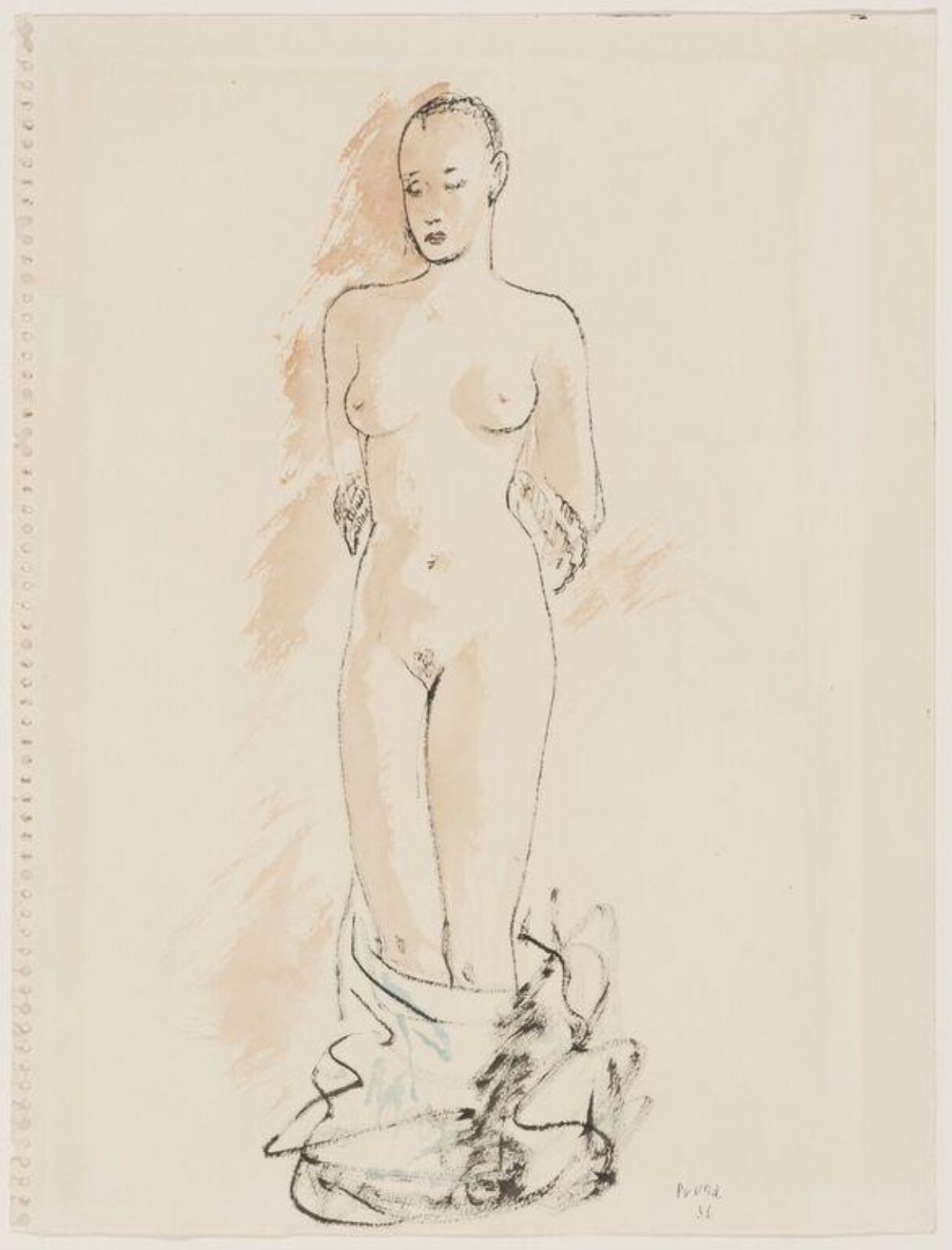 Drawing, Pruna, 1936