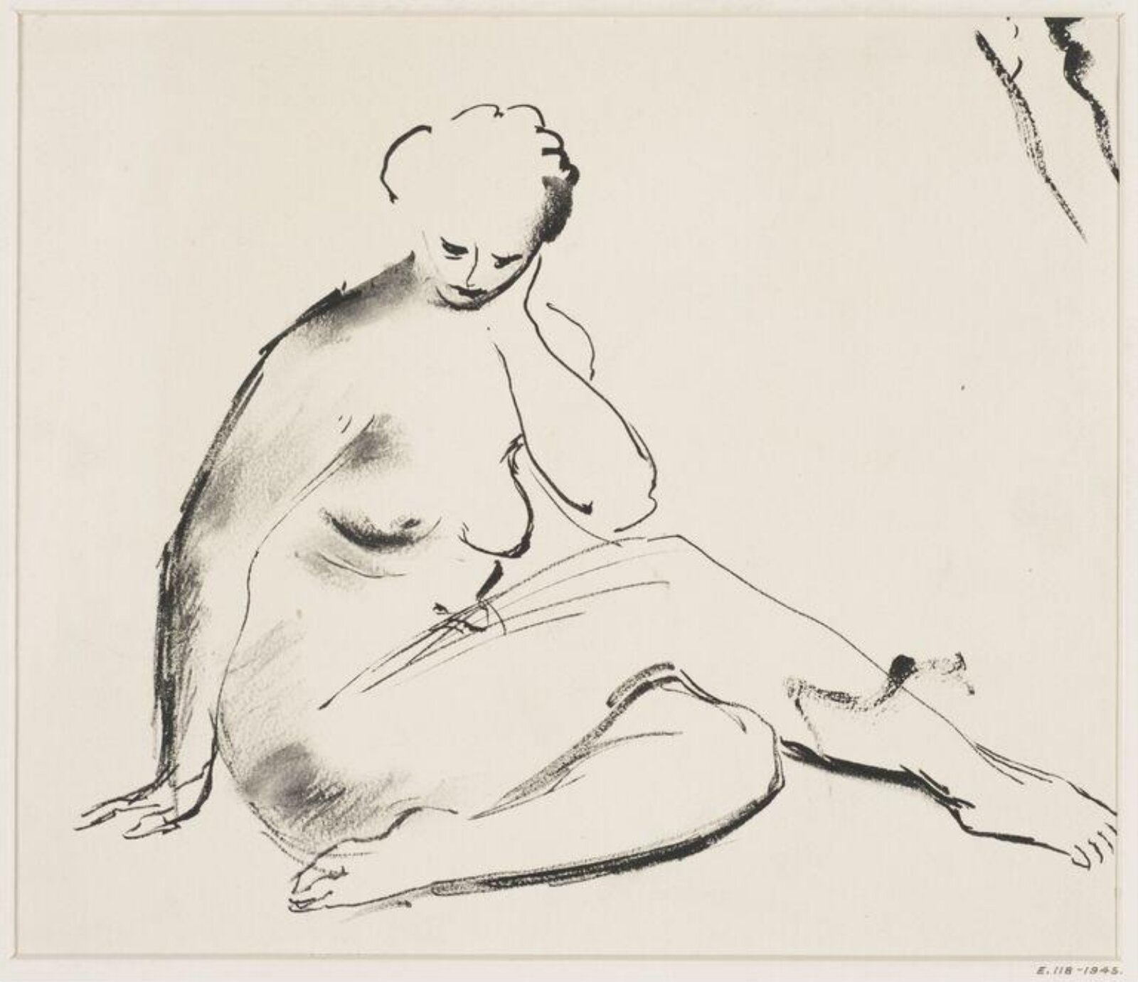 Drawing, Roland Vivian Pitchforth, c.1920 to c. 1940
