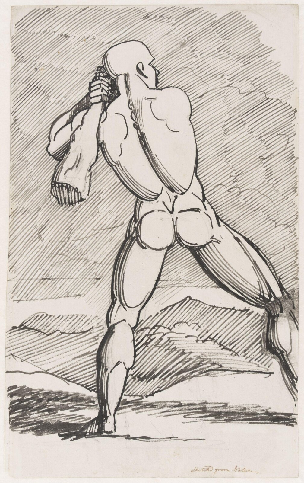 Drawing, Fuseli, c. 1800-25