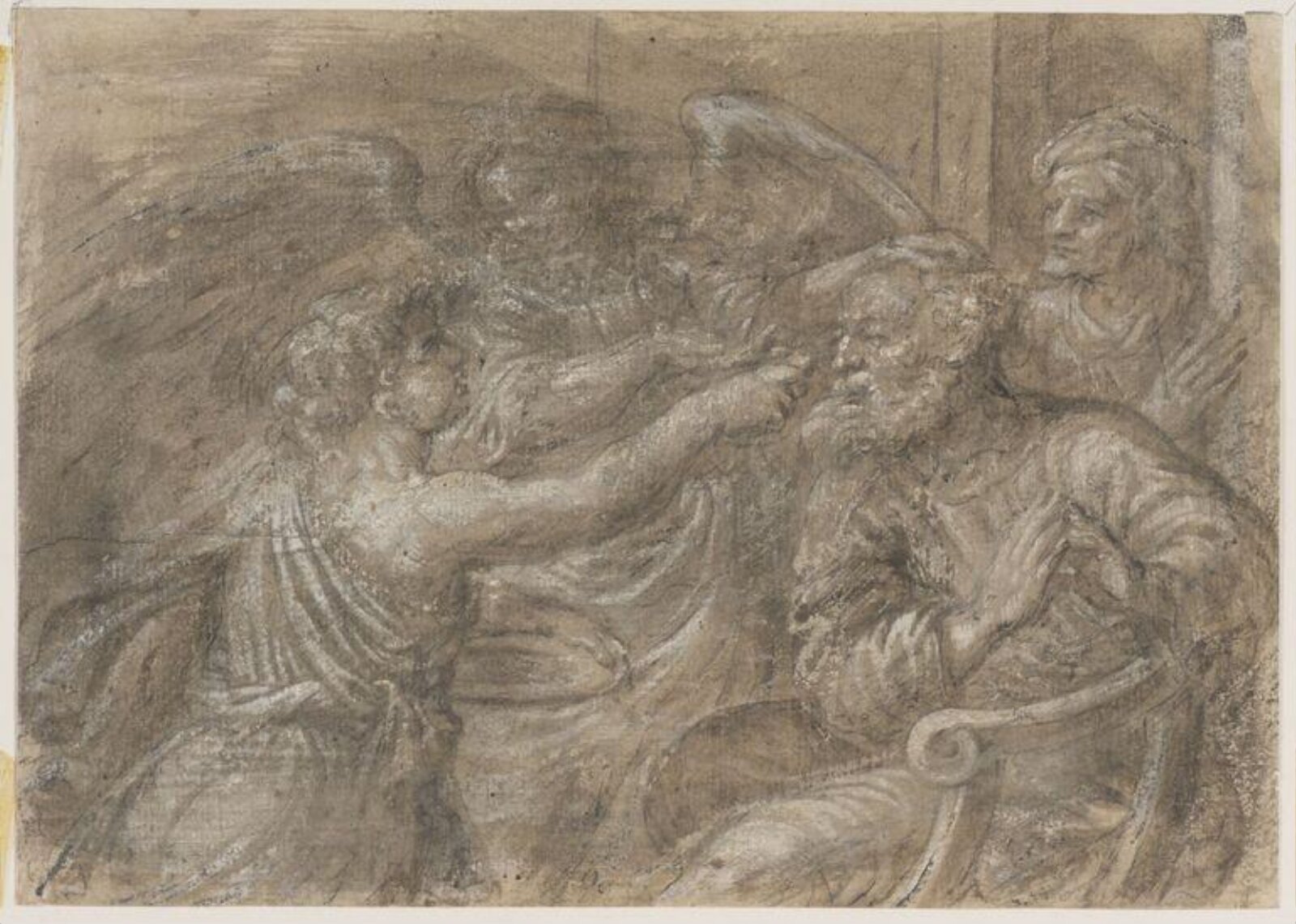 Drawing, Benjamin West, 1738-1820