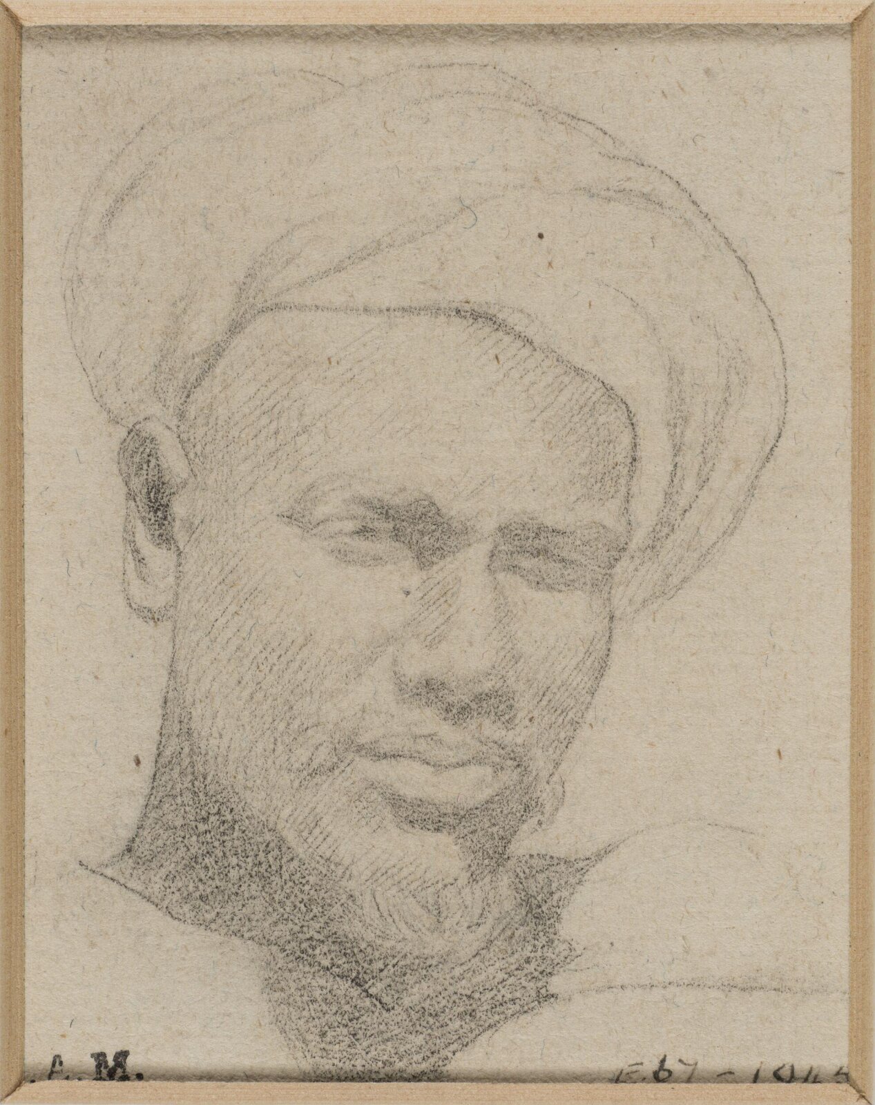 Drawing, John Evan Hodgson, c.1870s