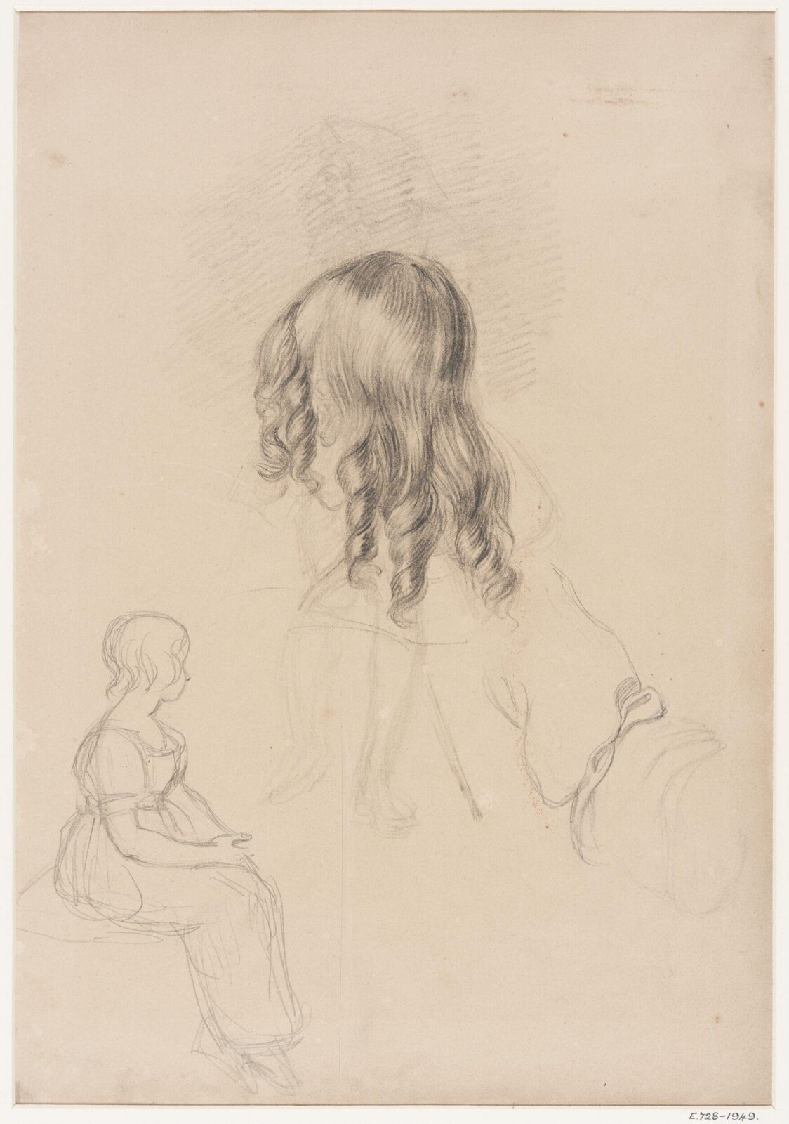 Drawing, Edward Matthew Ward, 1830s