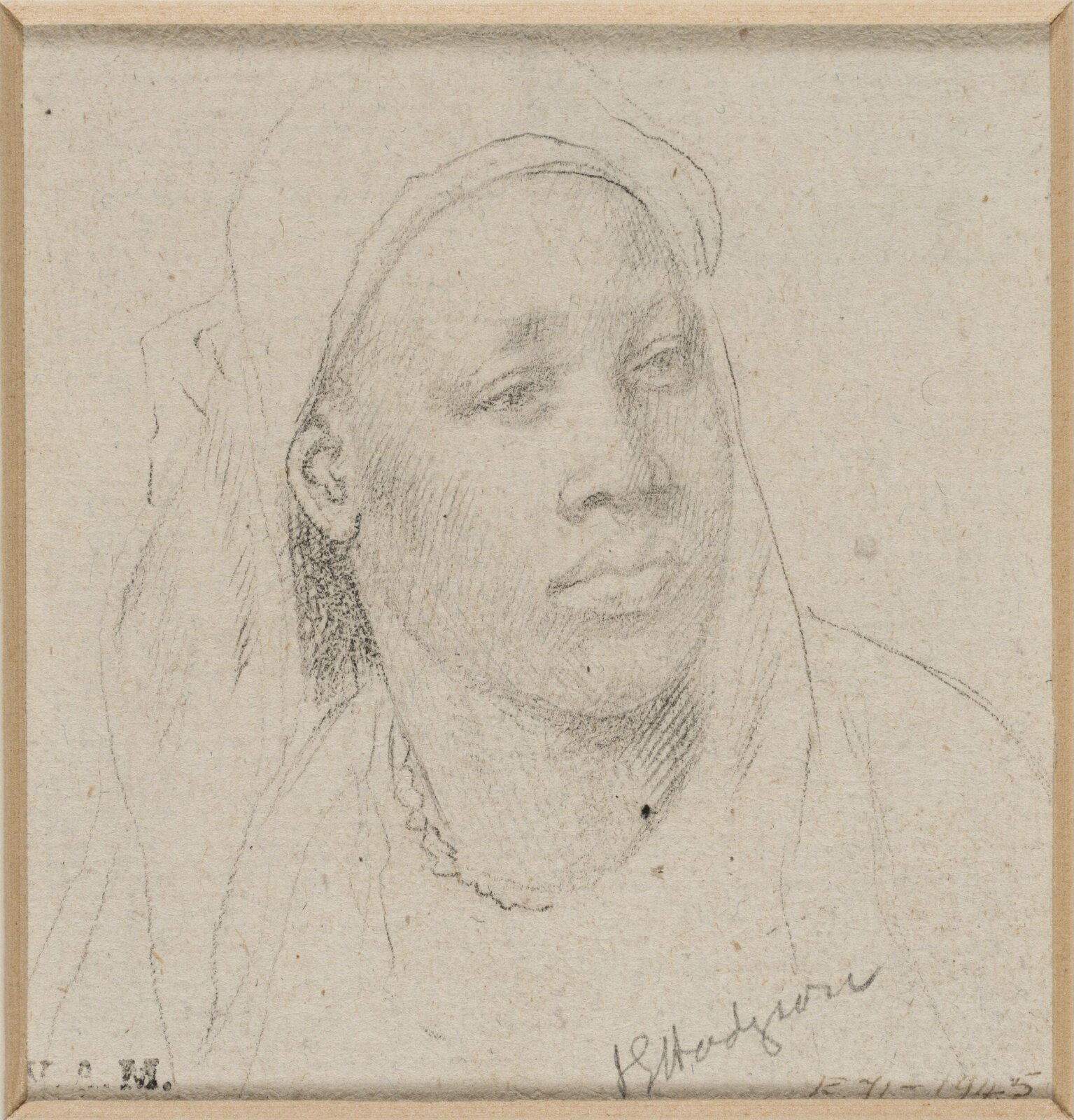 Drawing, John Evan Hodgson, c.1870s