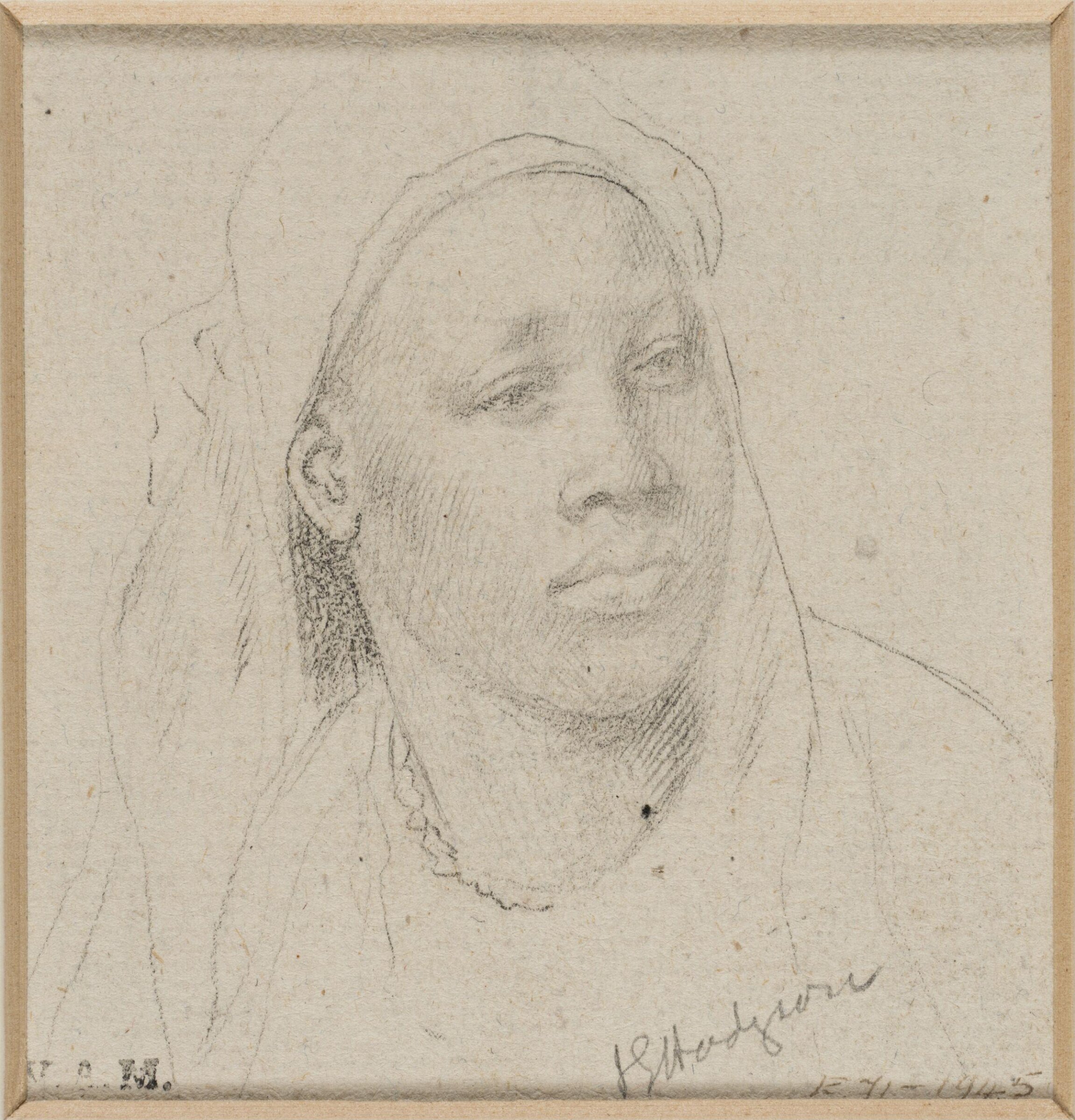Drawing, John Evan Hodgson, c.1870s