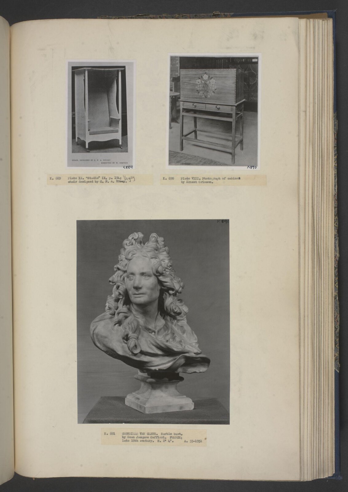 Corneille Van Cleve, Jean Jaques Caffiéri, 1750-1800